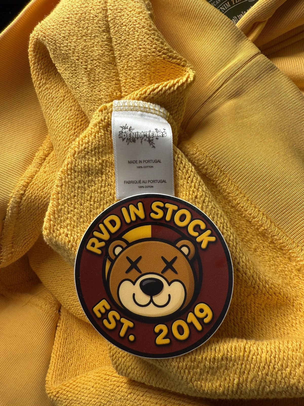Cactus Plant Flea Market × DENIM TEARS Denim Tears x CPFM Cactus Tears Wreath Hoodie (Yellow) Large Size US L / EU 52-54 / 3 - 6 Thumbnail