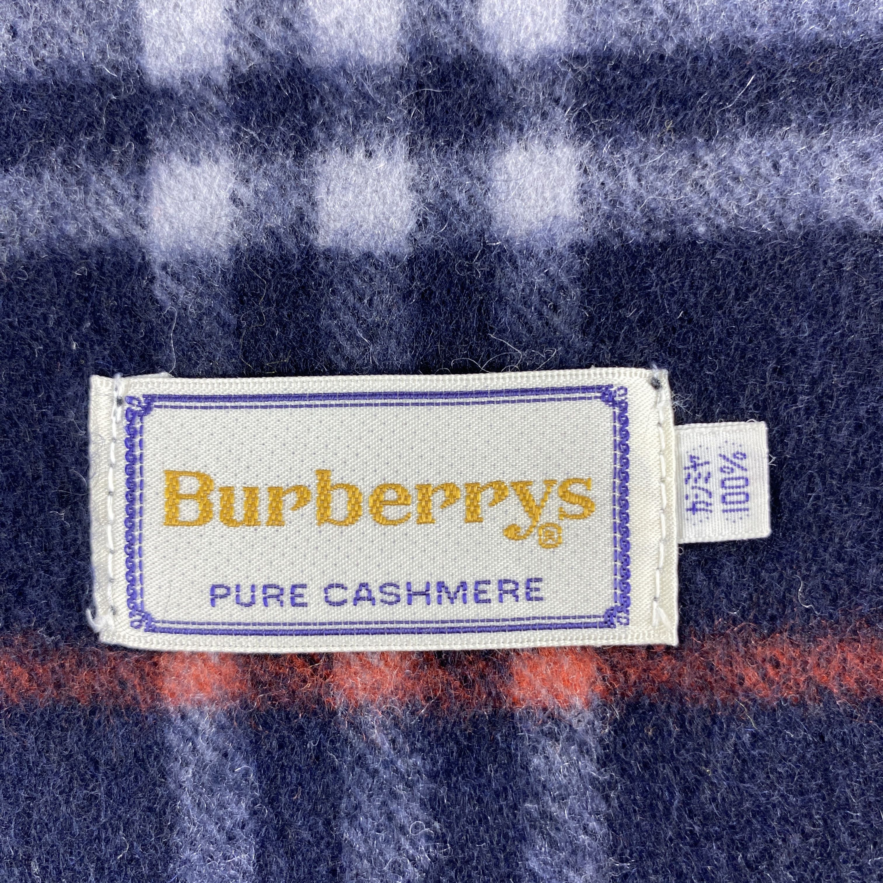 Burberry × Vintage GF10637 Burberrys Scarf Neck Wear Muffler Nova Check Size ONE SIZE - 2 Thumbnail