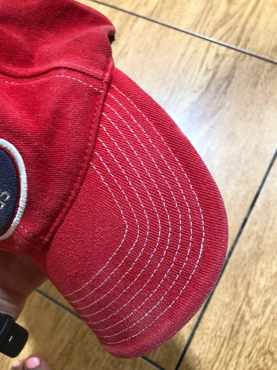 Adidas Vintage Cap big logo Y2K red Adidas streetwear Hats Size ONE SIZE - 12 Thumbnail