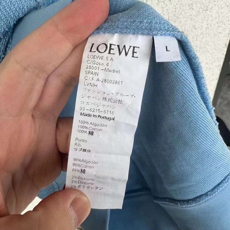Loewe loewe Inside-out logo sweatshirt 2506-Nextarrow Size US S / EU 44-46 / 1 - 6 Thumbnail