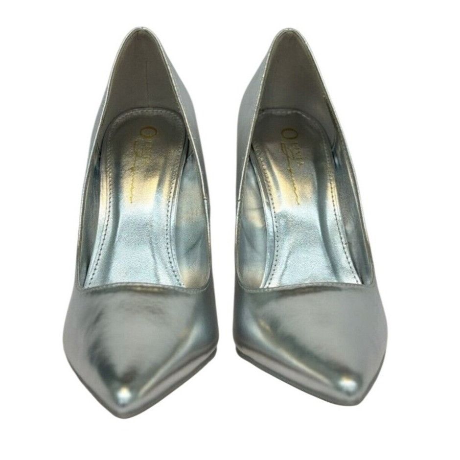 Other OLIVIA FERGUSON / Kiara / Metallic Silver / Pointed / Toe H Size US 8.5 / IT 38.5 - 3 Thumbnail