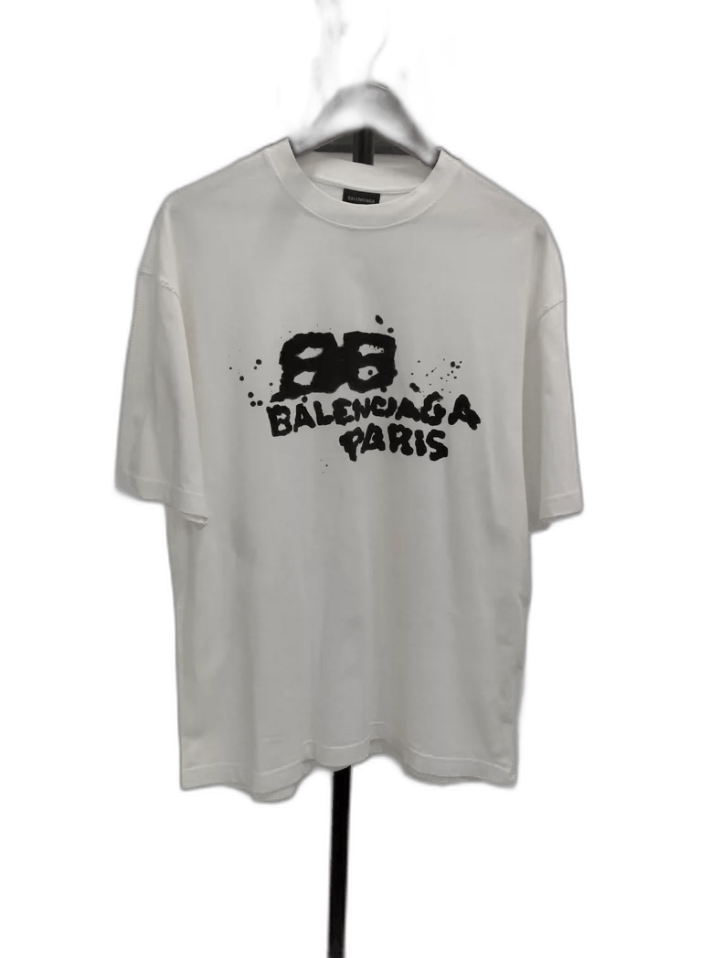 Balenciaga Balenciaga Paris Graphic Print T-Shirt Size US S / EU 44-46 / 1 - 1 Thumbnail
