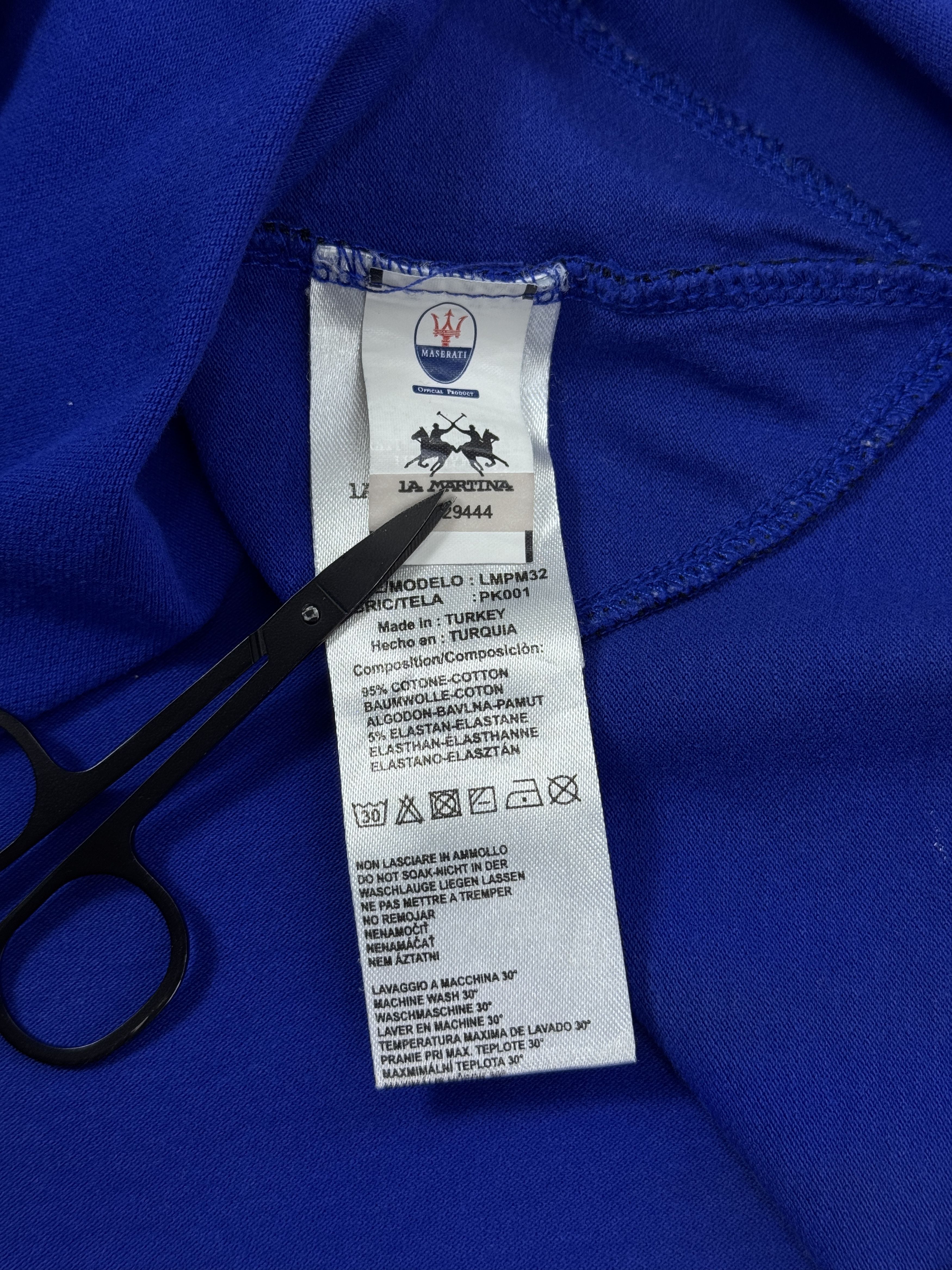 La Martina La Martina Polo Team T-Shirt #3 MASERATI x2 pieces Size US M / EU 48-50 / 2 - 9 Thumbnail