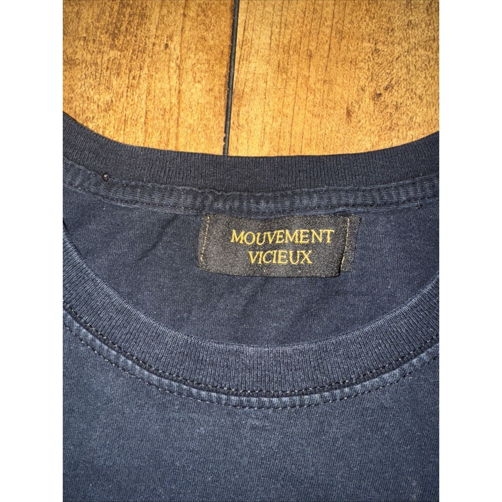 Rap Tees Movement Vicieux Cop Car Graphic T-Shirt Black 21x27 Large Size US L / EU 52-54 / 3 - 4 Thumbnail