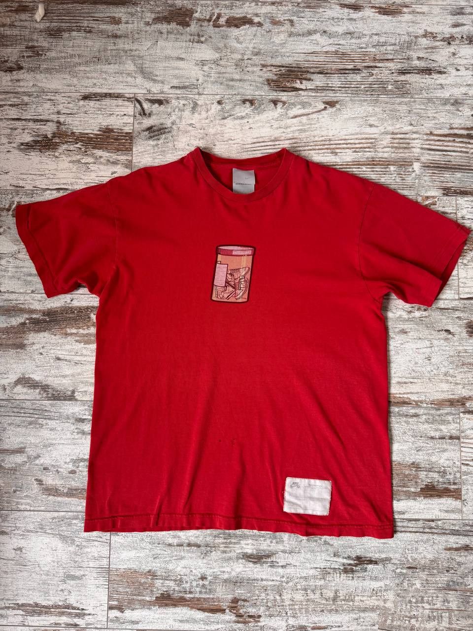 Nike Nike SB Bowerman Skatesneakologist RX Pill Bottle Tee Size US L / EU 52-54 / 3 - 1 Thumbnail