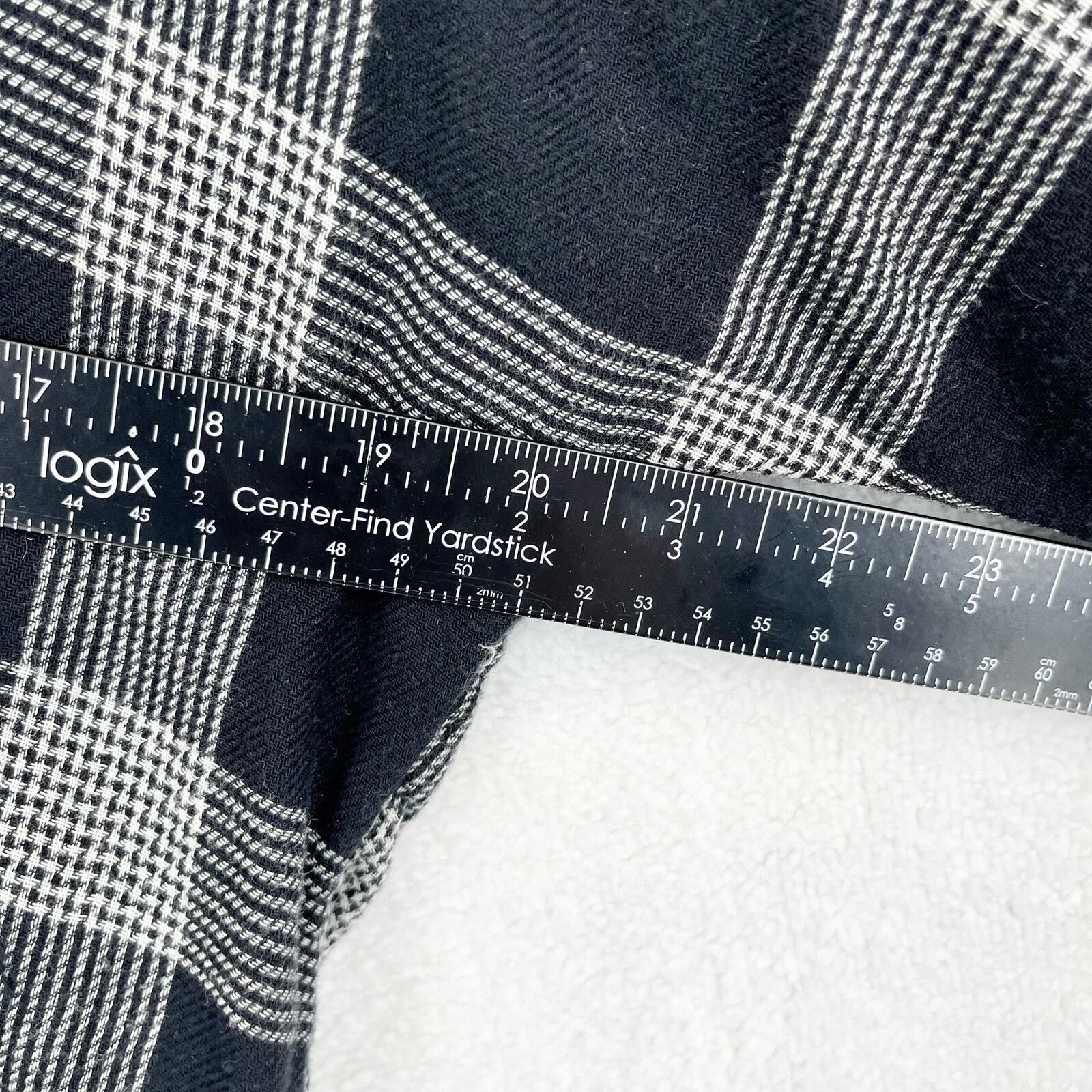 Madewell Madewell Navy Plaid Long Sleeve Casual Blouse Size Medium Size M / US 6-8 / IT 42-44 - 3 Thumbnail
