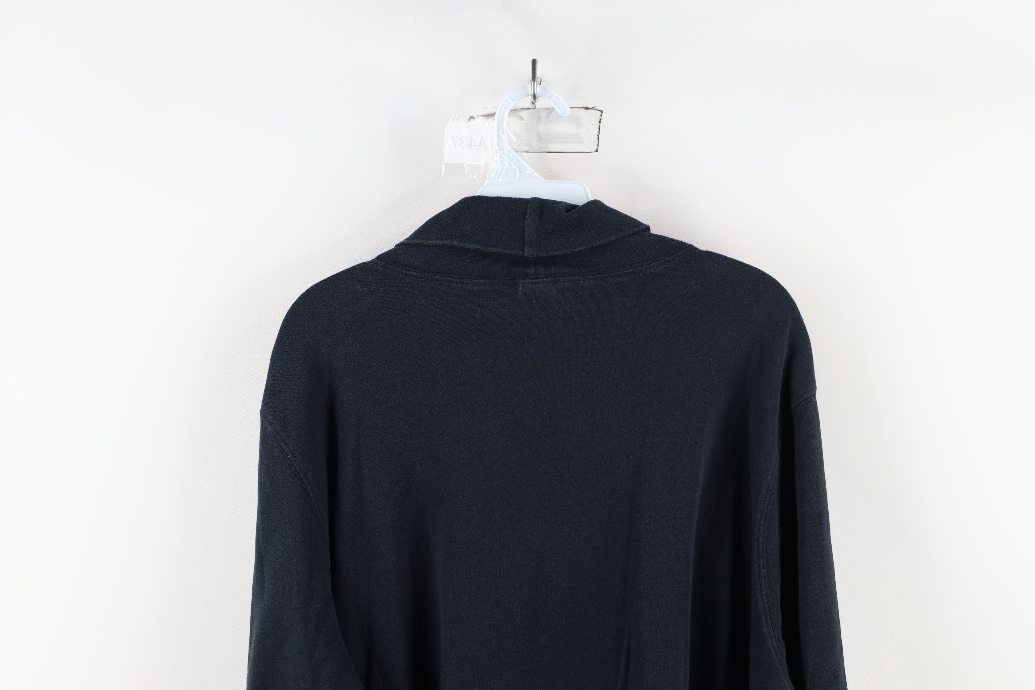 Lands' End × Vintage Vintage 90s Lands End Long Sleeve Turtleneck T-Shirt Black Size 3XL / US 20-22 - 12 Thumbnail