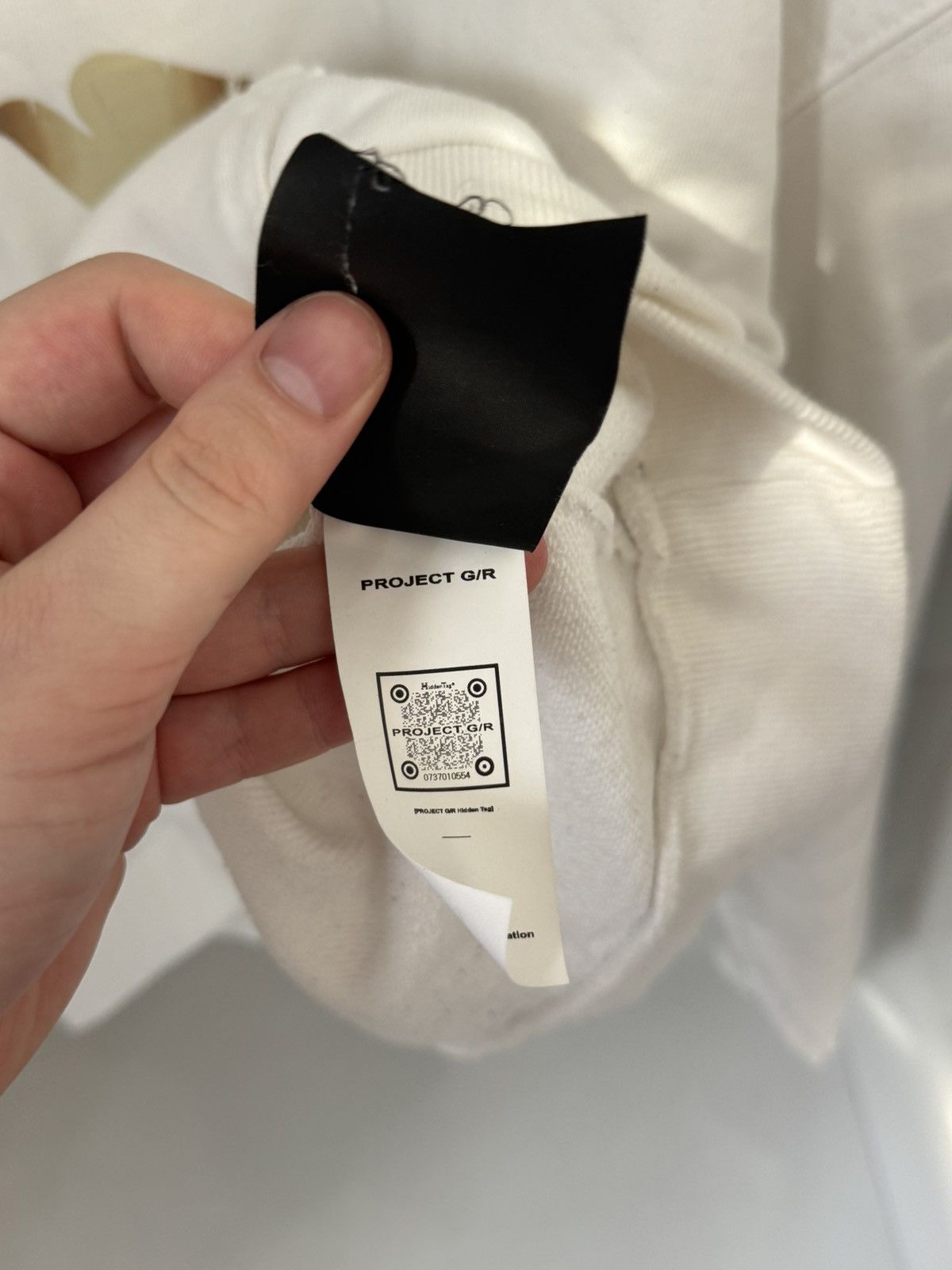 PROJECT G/R ✅Project G/R Love (Dove) white hoodie Size US L / EU 52-54 / 3 - 5 Thumbnail
