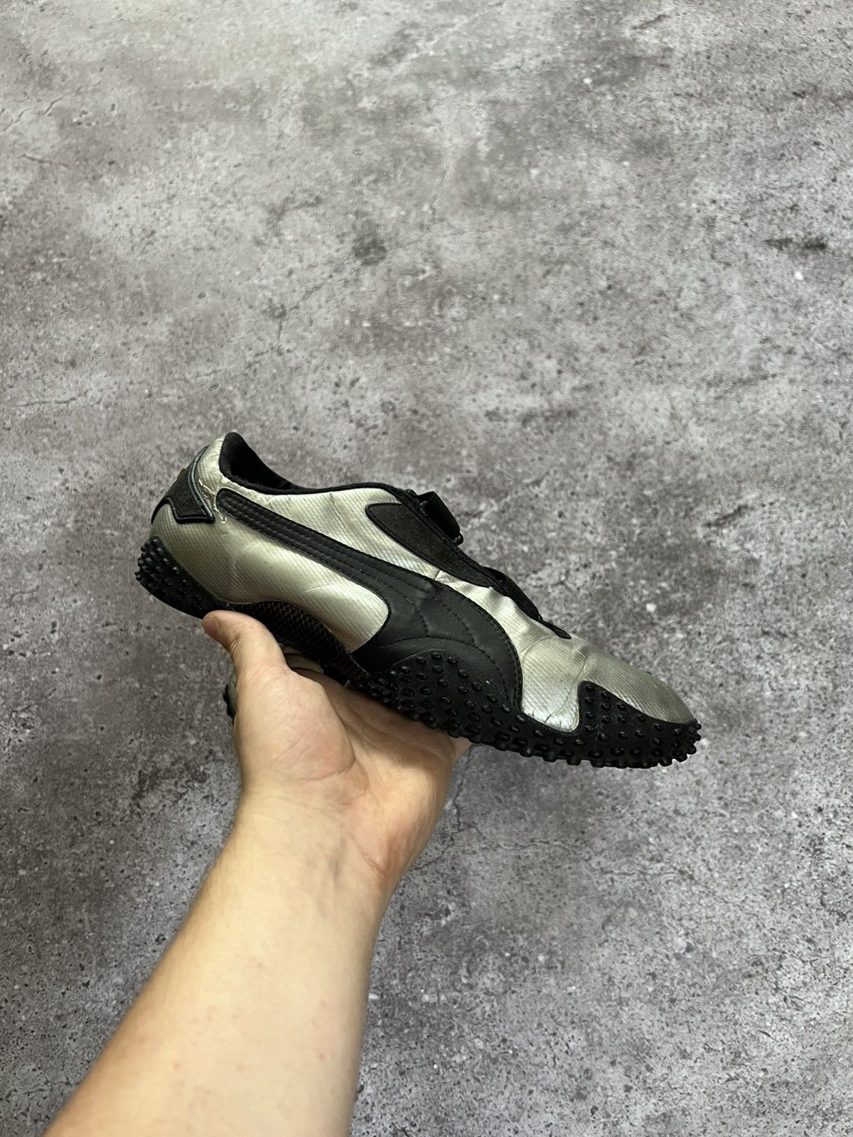 Puma Vintage 2000s Puma Mostro y2k Sneakers Hype Silver Speedcat Size US 9.5 / EU 42-43 - 1 Thumbnail