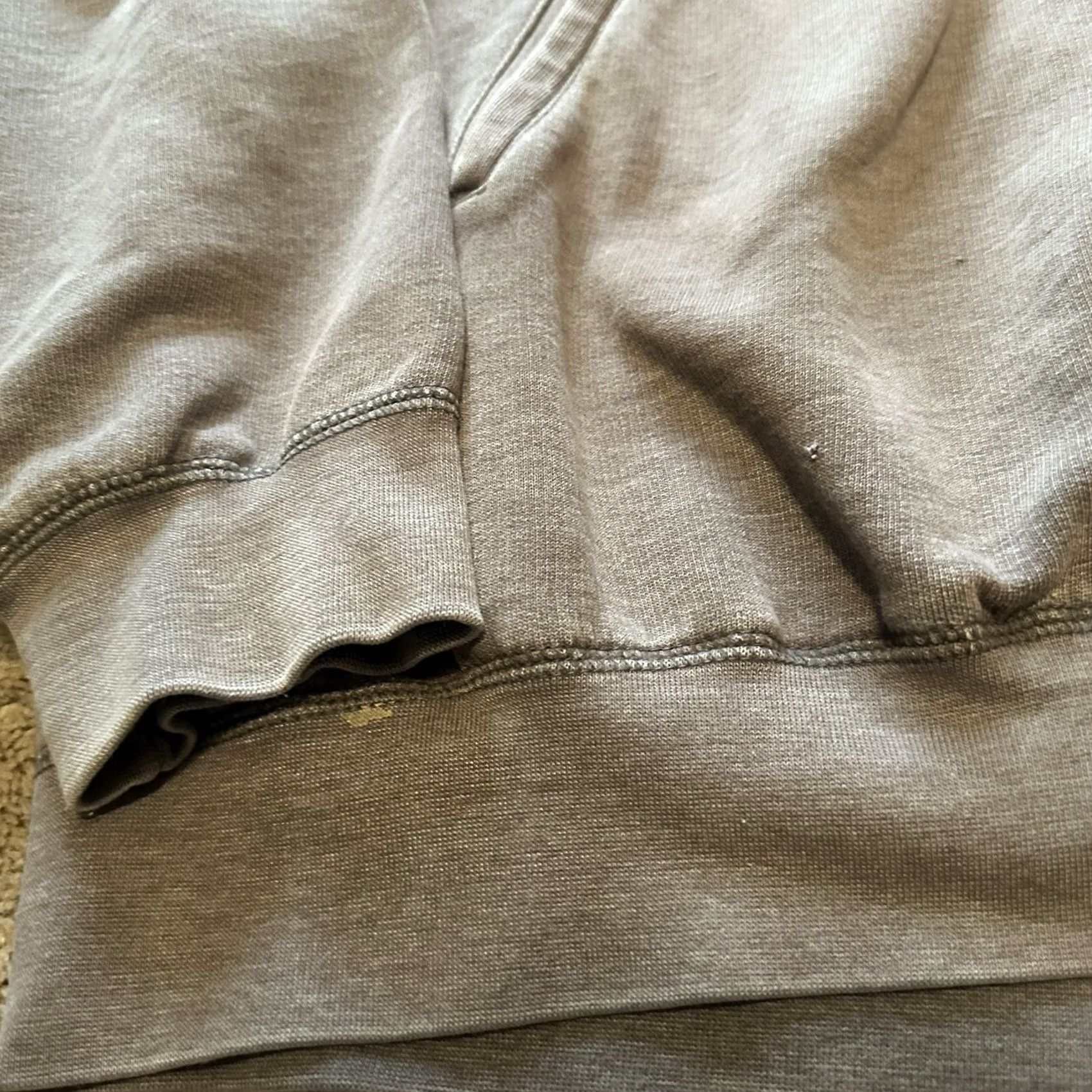 Russell Athletic VINTAGE Russell Athletic Hoodie Mens XL Crewneck Blue Cotton Blend Fleece Pullover 90s USA Size US XL / EU 56 / 4 - 3 Thumbnail
