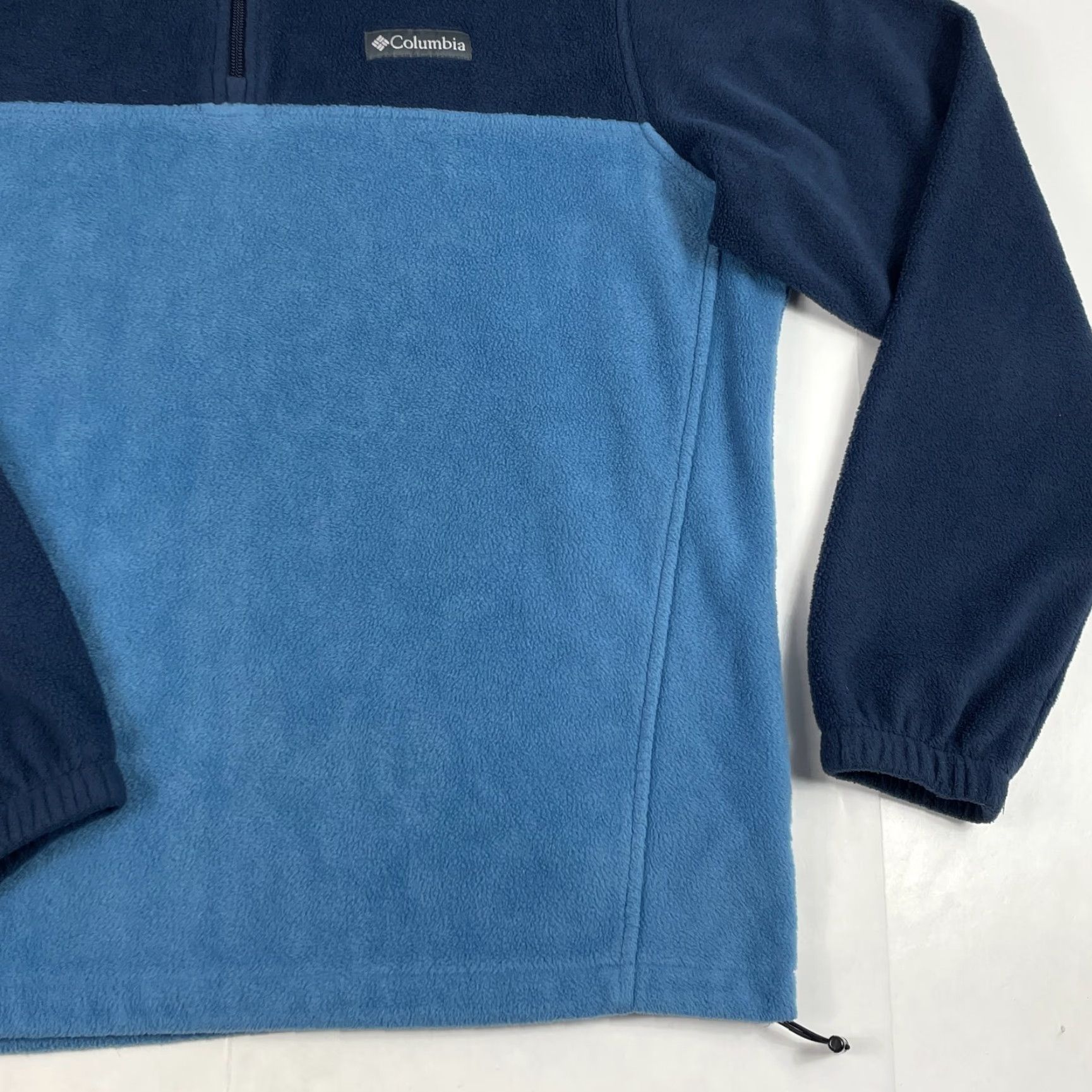 Vintage Columbia Jacket Mens XL Blue Fleece 1/4 Zip Pullover Hiking Camping Ski Jacket? Size US XL / EU 56 / 4 - 4 Thumbnail