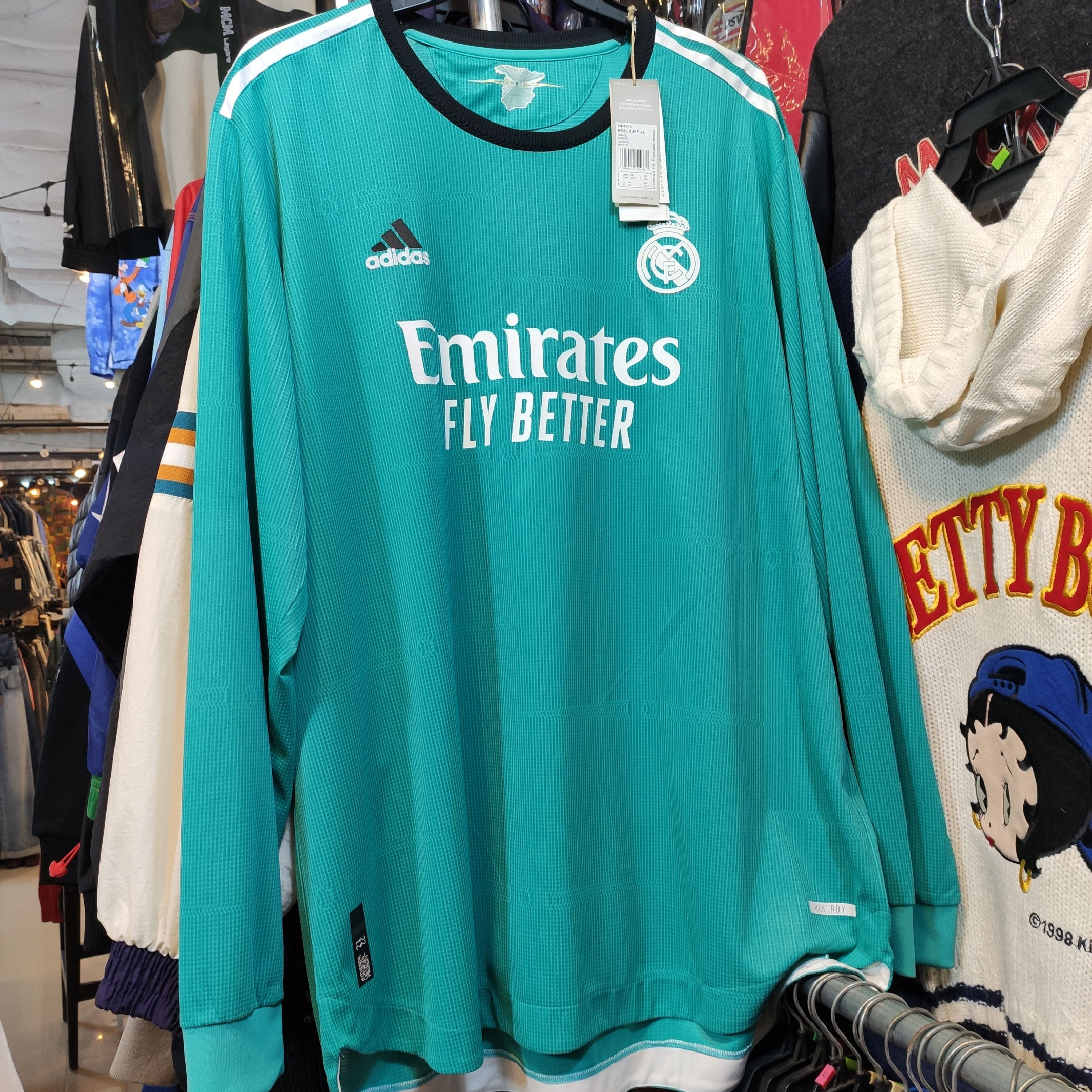 Adidas × Real Madrid × Soccer Jersey Player Third Authentic