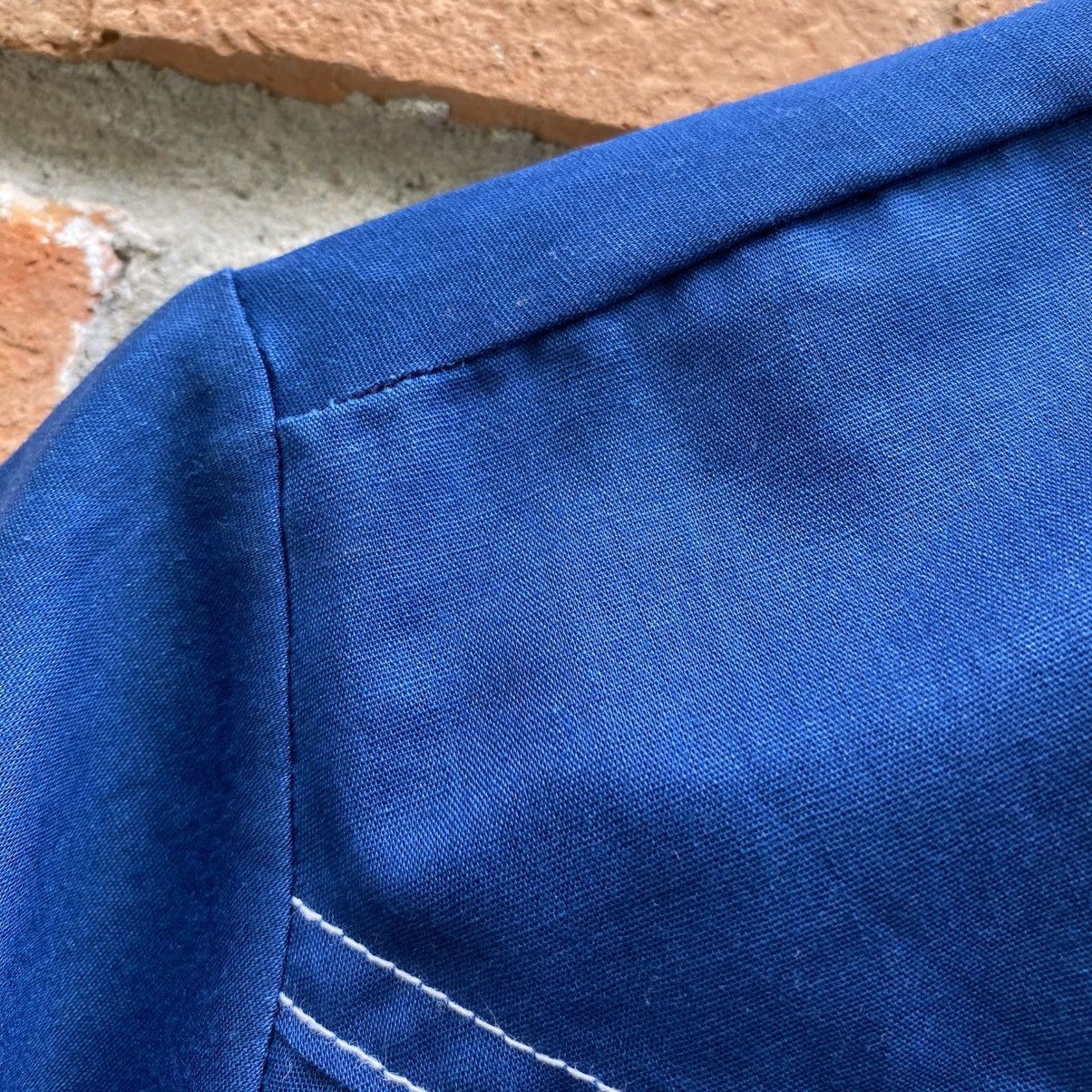 Vintage Hilton Blue Western Bowling Shirt Size S / US 4 / IT 40 - 8 Thumbnail