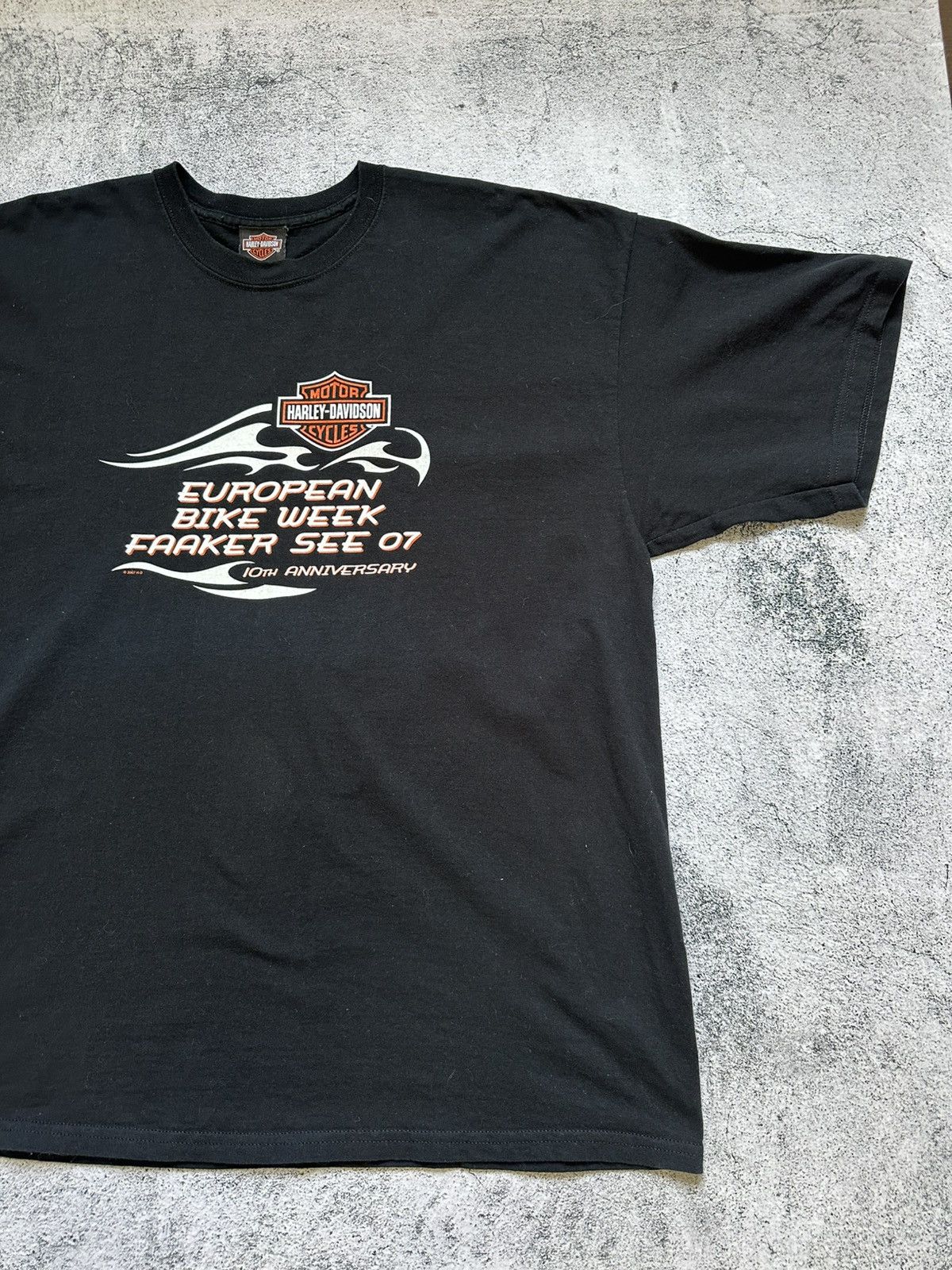 Harley Davidson Vintage Harley Davidson Europe Bike Week T-shirt Size US XXL / EU 58 / 5 - 5 Thumbnail