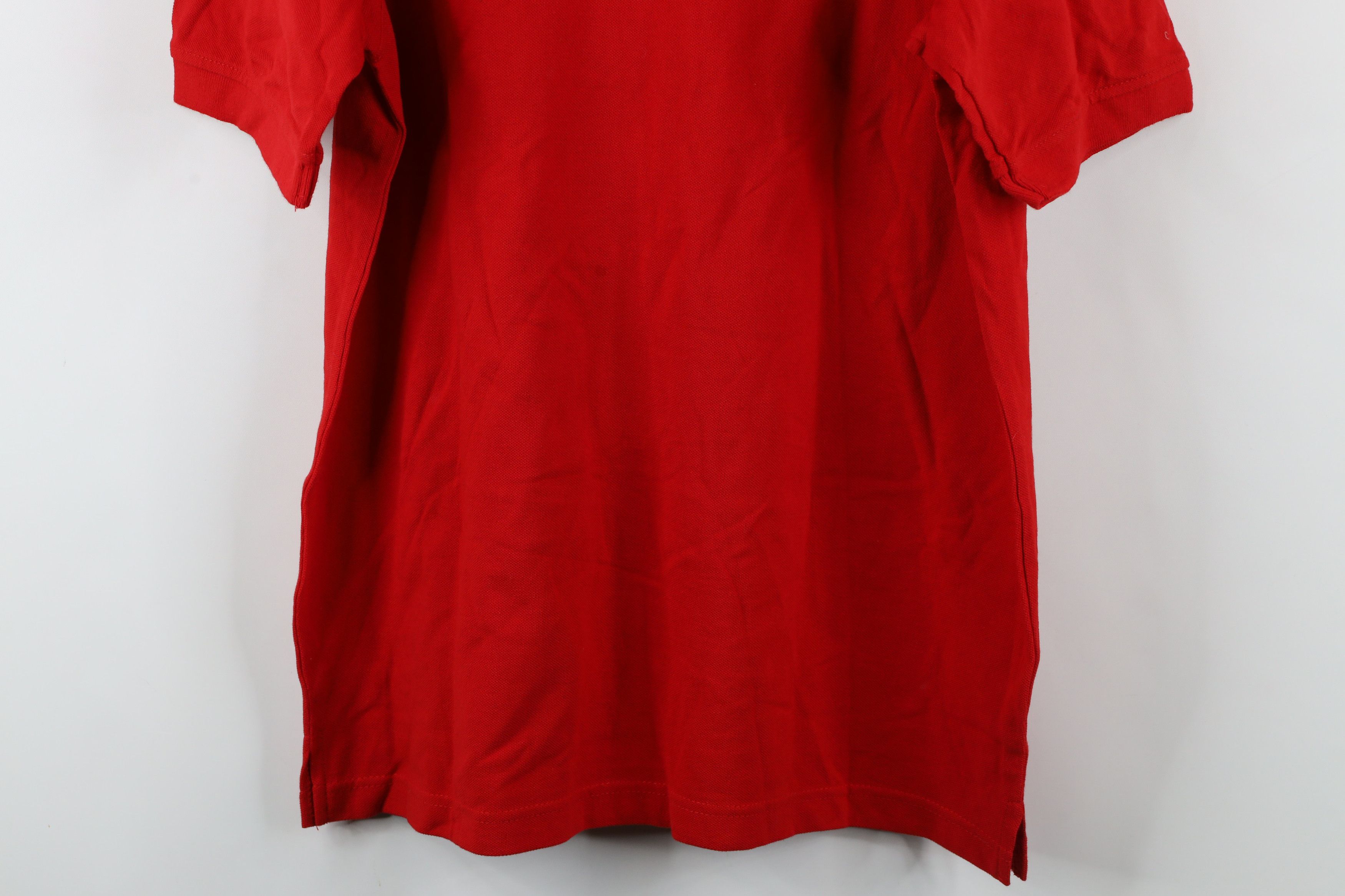 Southpole × Vintage Vintage Y2K Southpole Crest Collared Polo Shirt Red Cotton Size US L / EU 52-54 / 3 - 12 Thumbnail