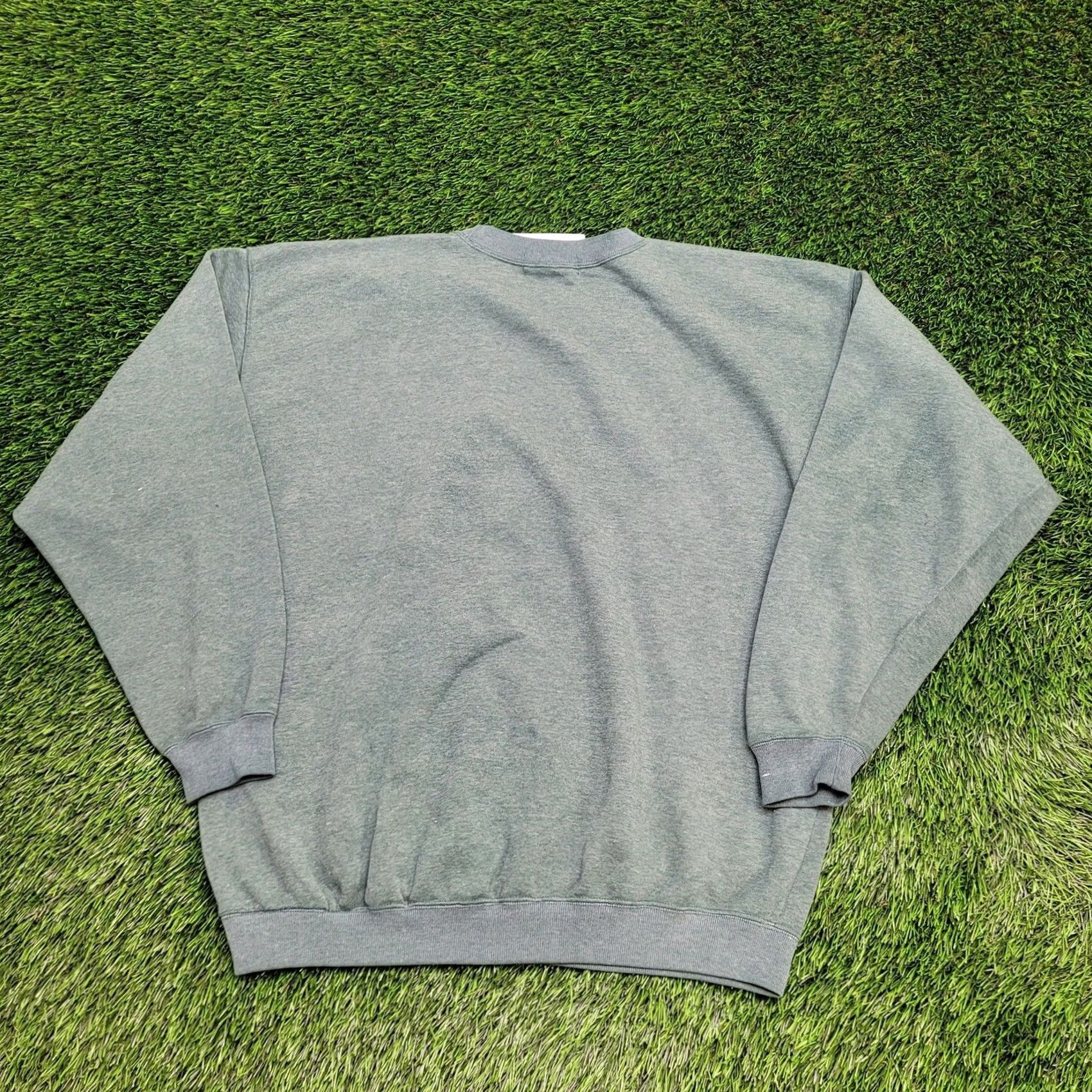 Gap VINTAGE GAP SPORT Sweatshirt Mens M 22x25 Green Cropped Baggy Crew Neck 1980s 80s Retro Size US M / EU 48-50 / 2 - 4 Thumbnail