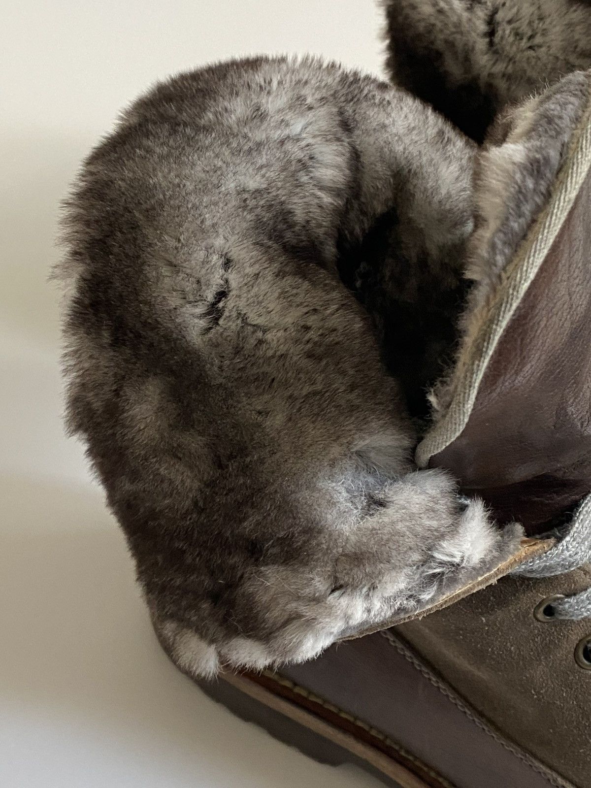 Brunello Cucinelli Brunello Cucinelli Shearling Lined Leather Winter Boots Y2k Size US 8 / IT 38 - 5 Thumbnail