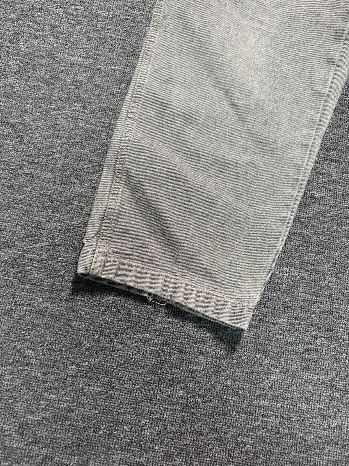 Fubu FUBU Girls Size 14 26x26 Gray Carpenter Cargo Jeans Y2K Size 26" / US 2 / IT 38 - 8 Thumbnail