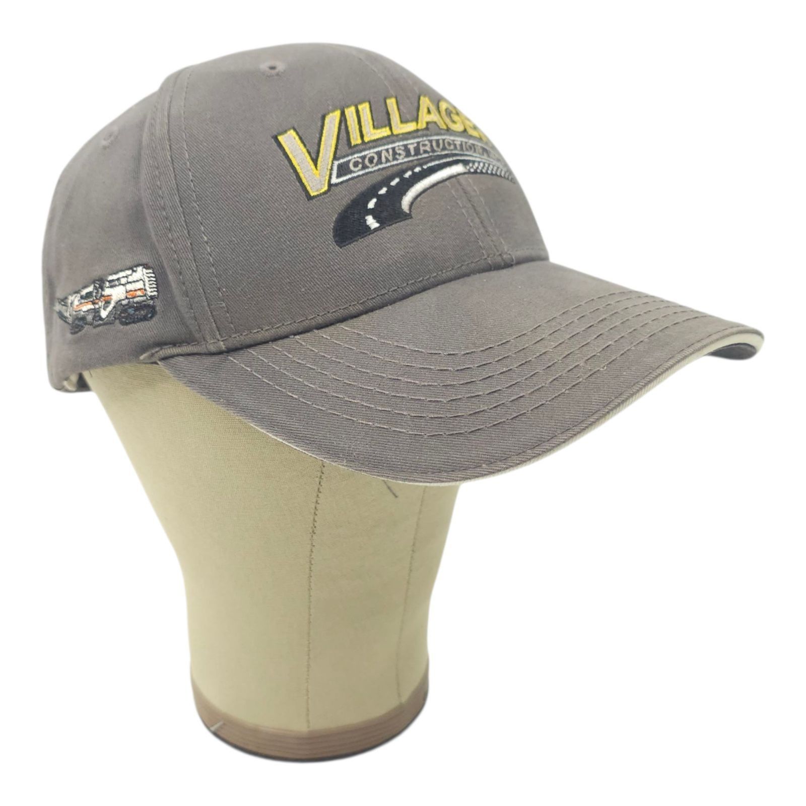 Other Villager Construction Strapback Cap Hat Trucker Baseball Size ONE SIZE - 3 Thumbnail