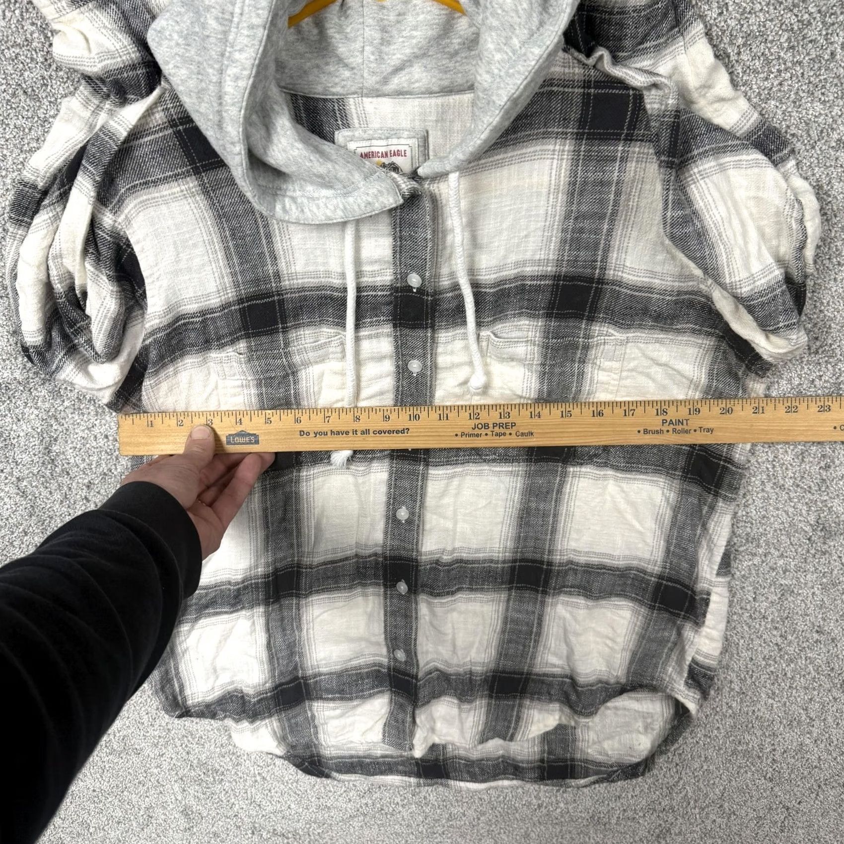 American Eagle Outfitters American Eagle shirt jacket Indie Streetwear Grunge Lumberjack Layering Hooded Size US S / EU 44-46 / 1 - 4 Thumbnail
