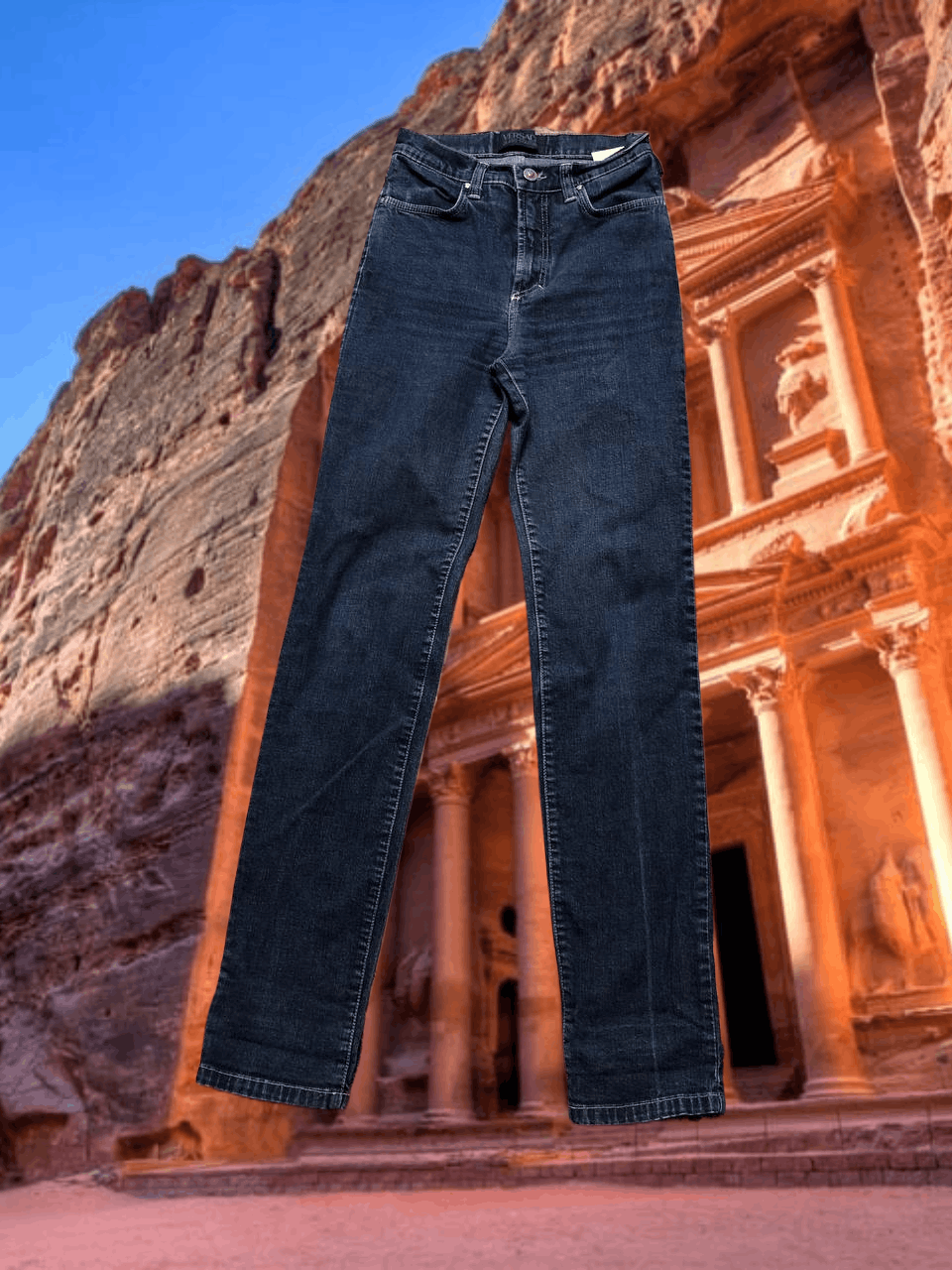 Versace Jeans Couture Versace Jeans Couture Vintage luxury jeans crazy Y2K Size 28" / US 6 / IT 42 - 1 Thumbnail