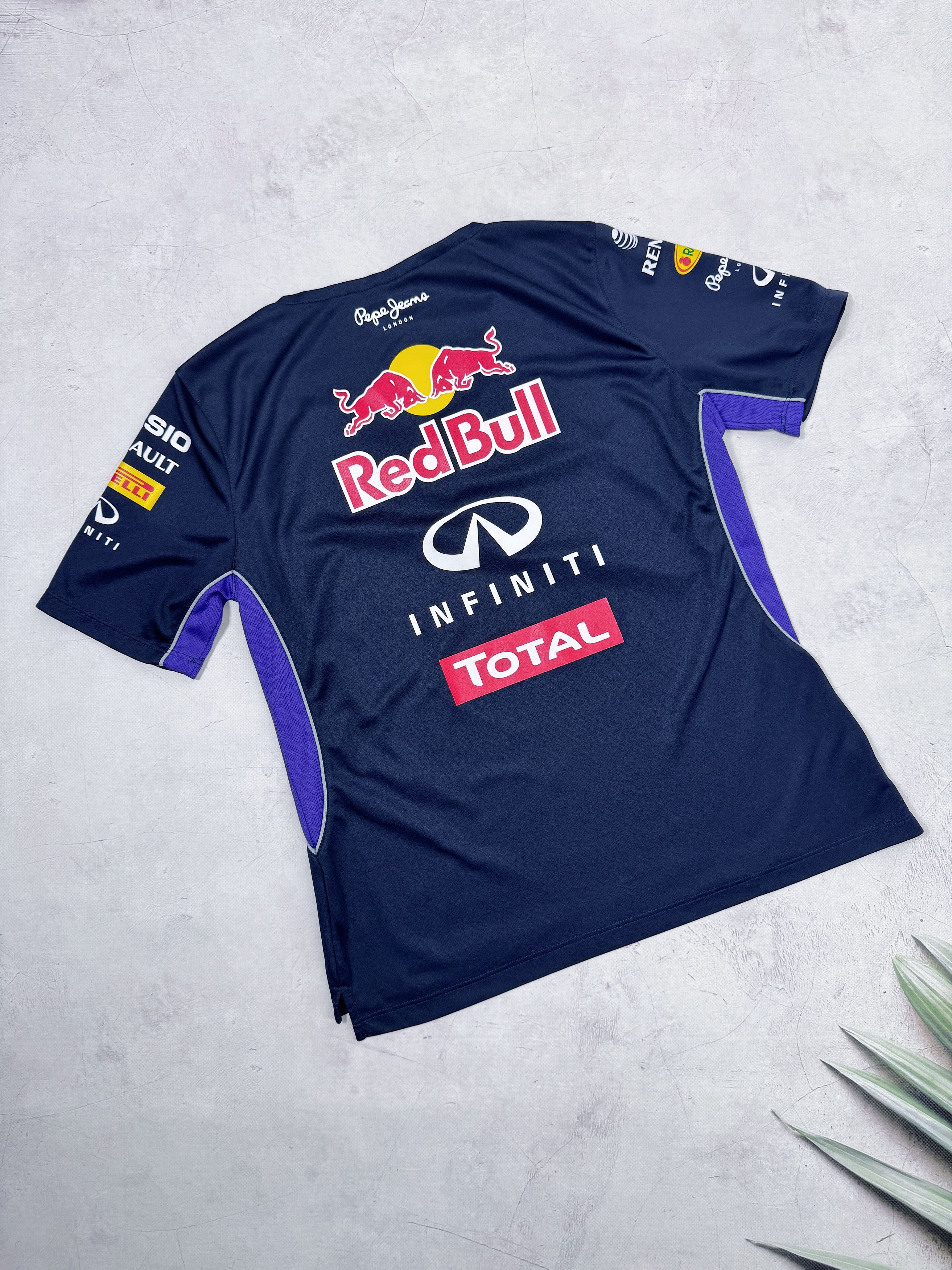 Pepe Jeans Pepe Jeans Red Bull T-Shirt Racing Total Infiniti Pirelli F1 Size L / US 10 / IT 46 - 24 Thumbnail