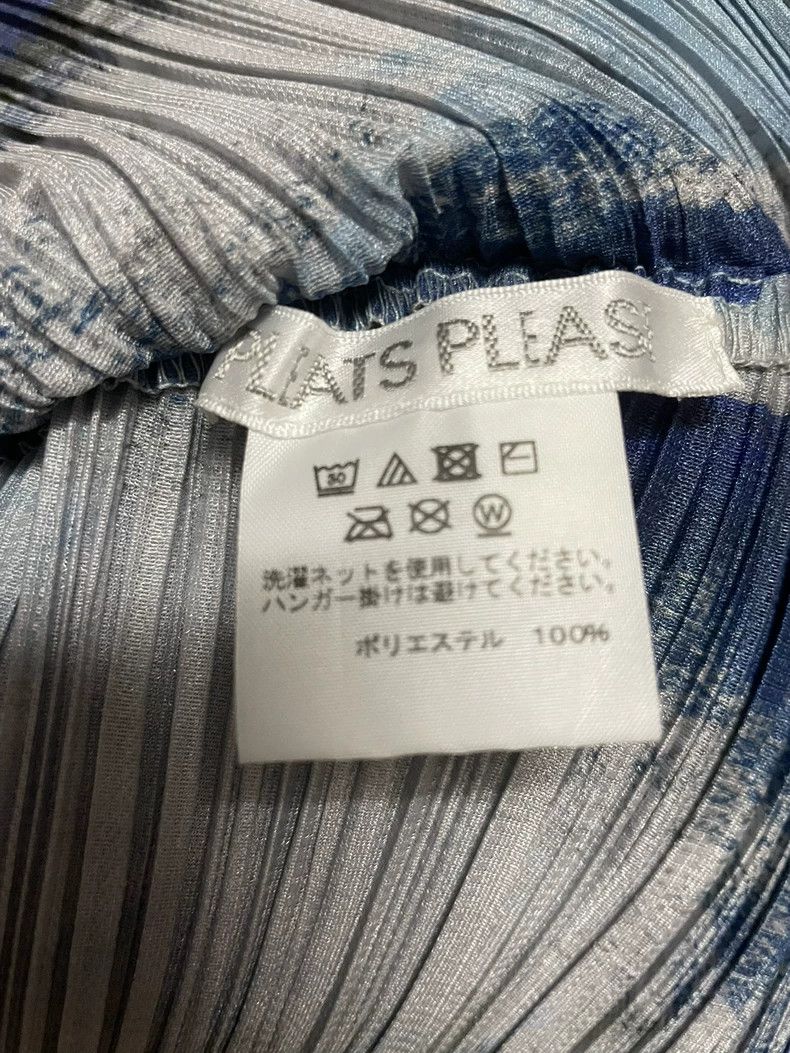 Issey Miyake Issey Miyake Ink-wash blue dress Size L / US 10 / IT 46 - 3 Thumbnail