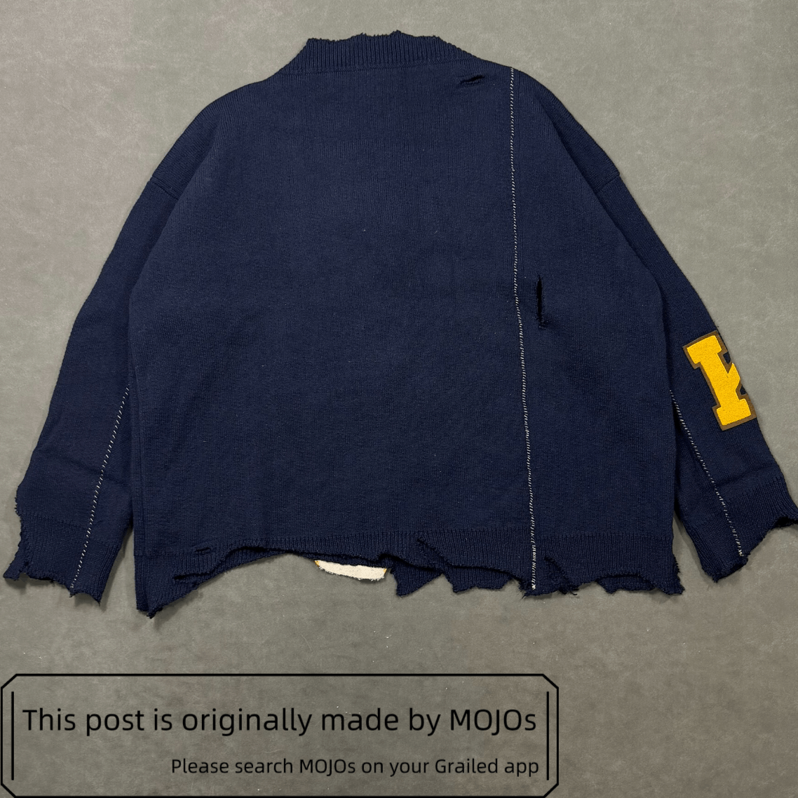 Raf Simons One Size Raf Simons 16AW Destory Over Knitwear mojos743 Size US L / EU 52-54 / 3 - 3 Thumbnail