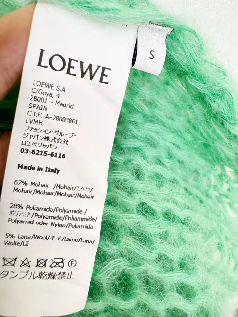 Loewe LOEWE Knitted openwork sweater Size S / US 4 / IT 40 - 4 Thumbnail