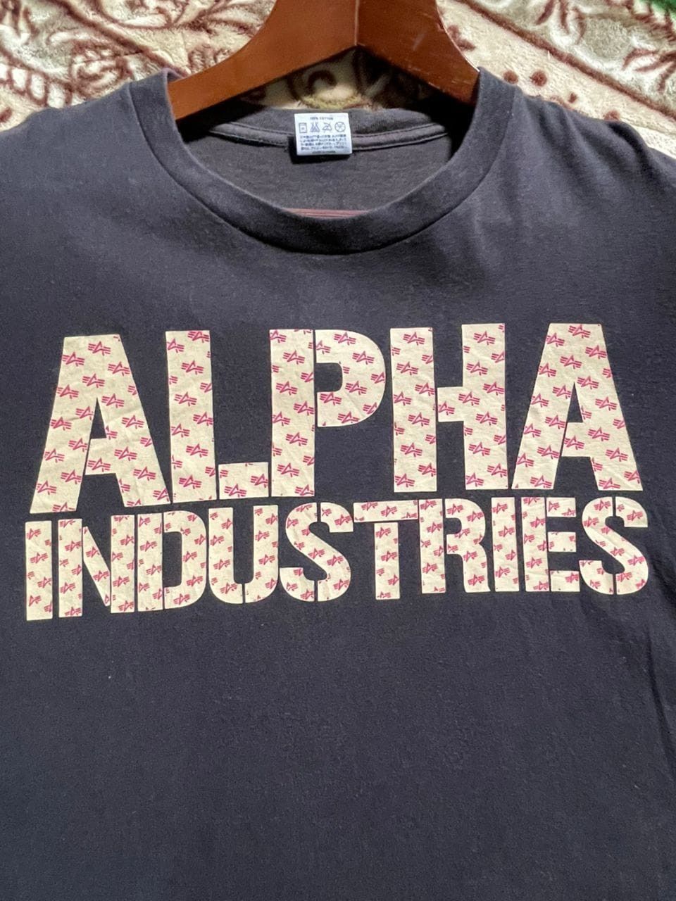 Vintage free postage K7-07 military Alpha Industries Sweatshirt Size US L / EU 52-54 / 3 - 8 Thumbnail