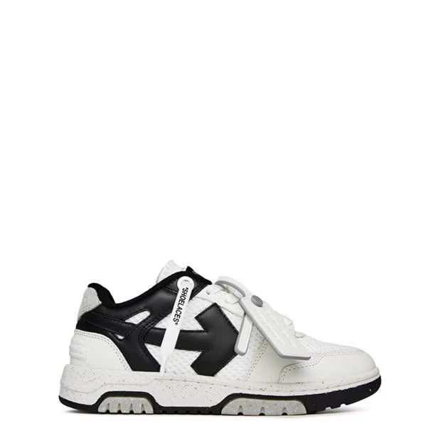 image of Off White O1G2R1Mq0524 Trainers In White & Black Shoes in White/Black, Men's (Size 8)