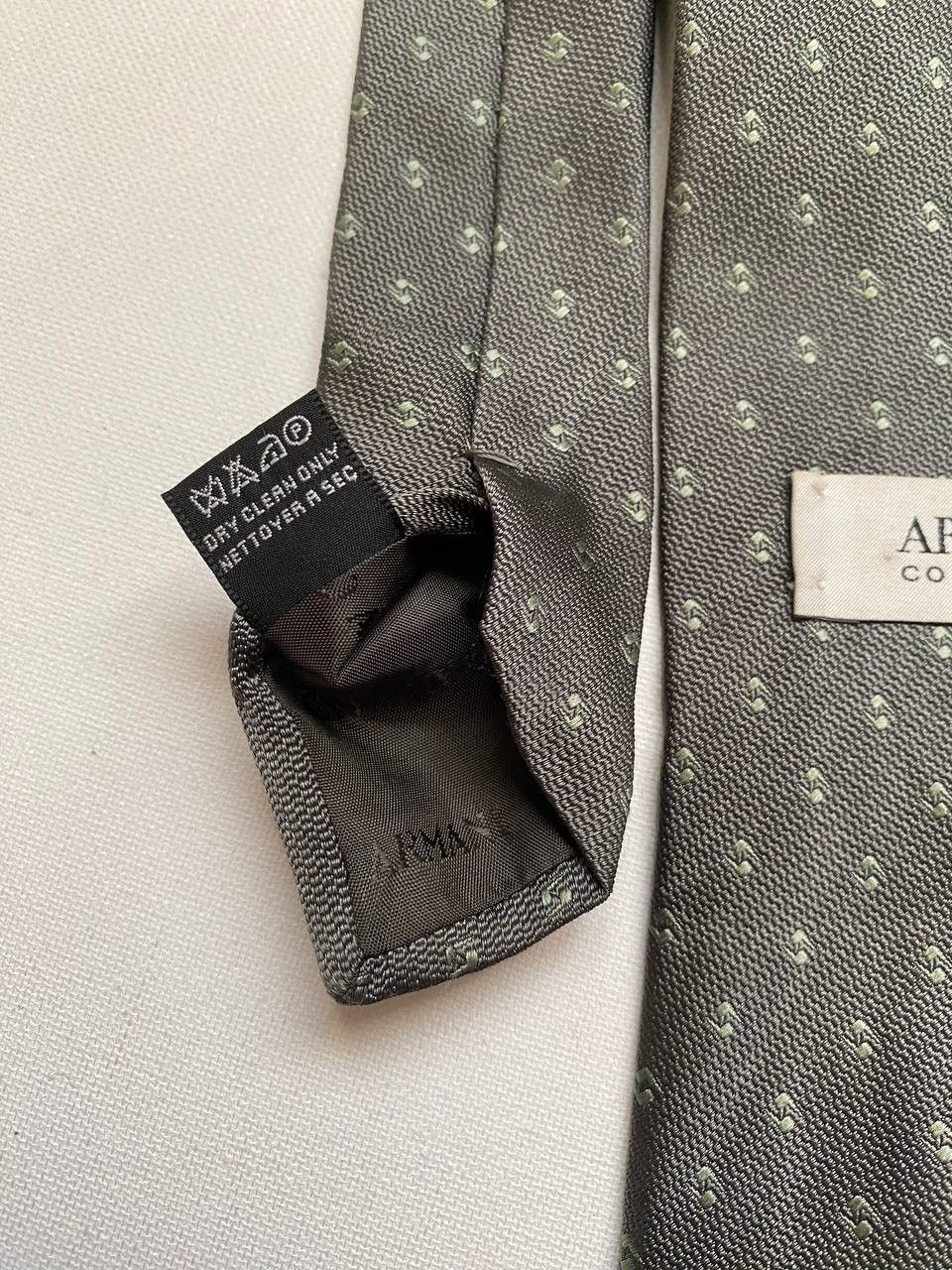 Armani Collezioni Giorgio Armani Collezioni Italy Silk Mens Tie Size ONE SIZE - 3 Thumbnail
