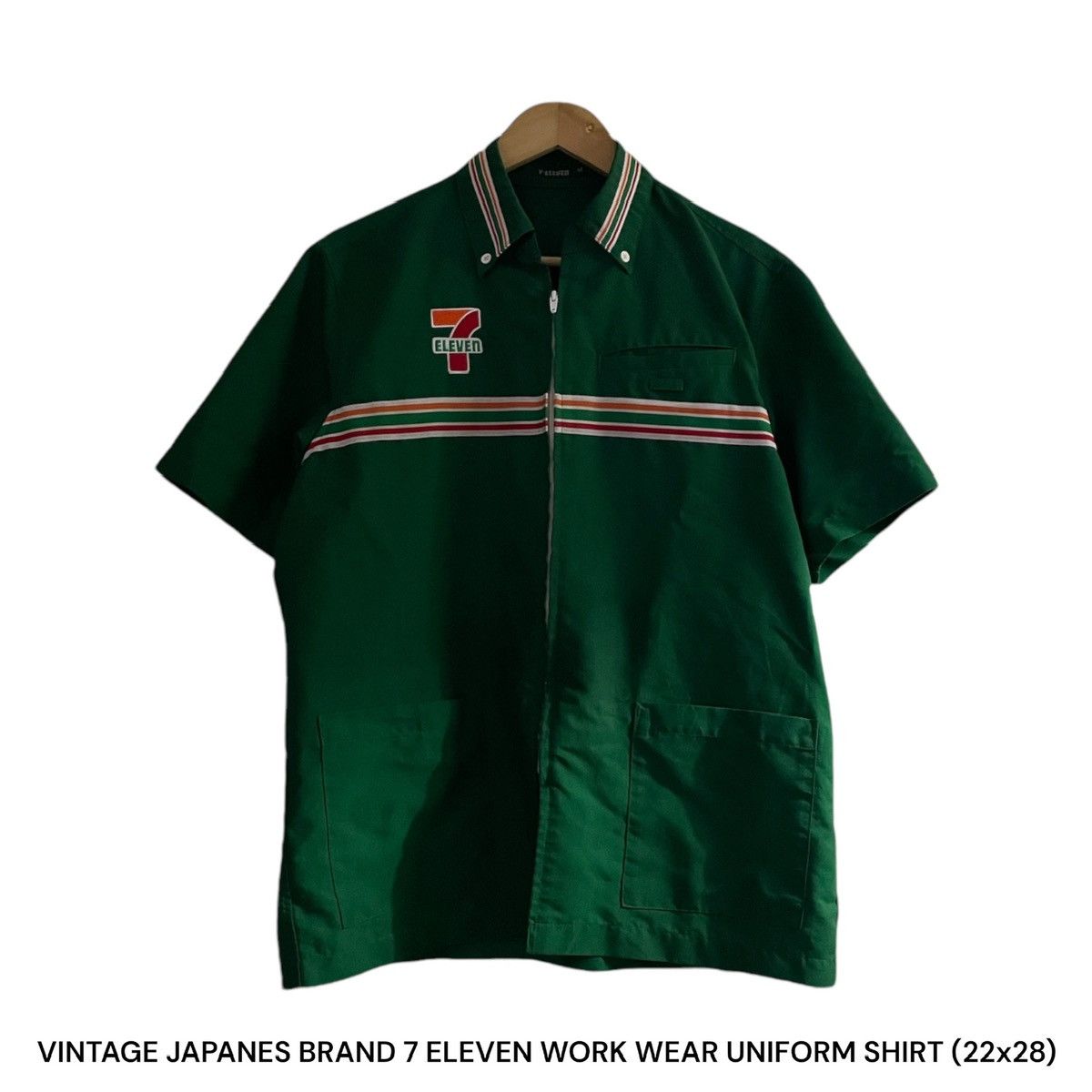 Carhartt × Japanese Brand × Vintage Vintage 7 Eleven Workwear Shirt Japan Size US L / EU 52-54 / 3 - 1 Thumbnail