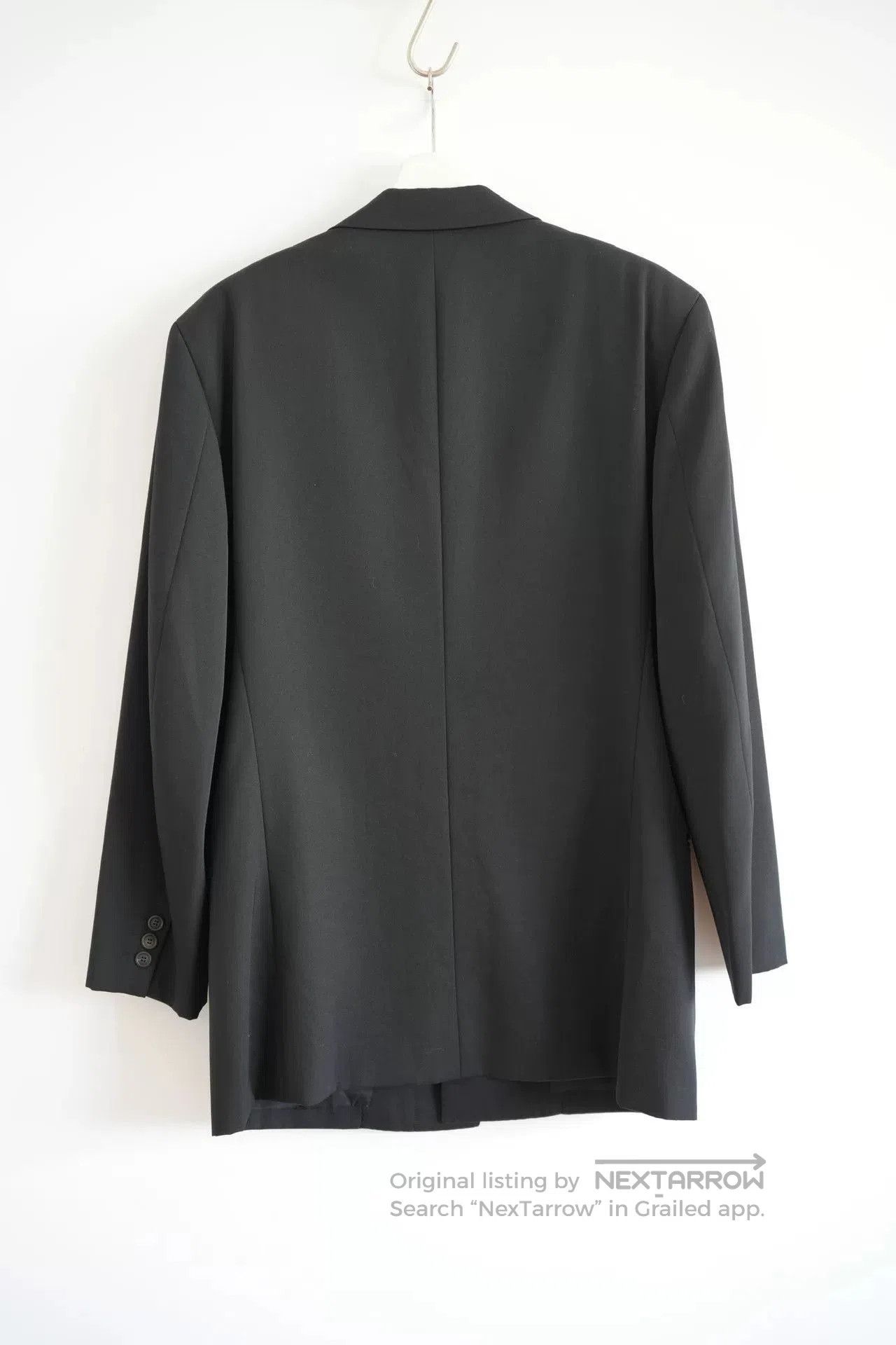 Issey Miyake issey miyake men black wool suit jacket. Size US L / EU 52-54 / 3 - 3 Thumbnail