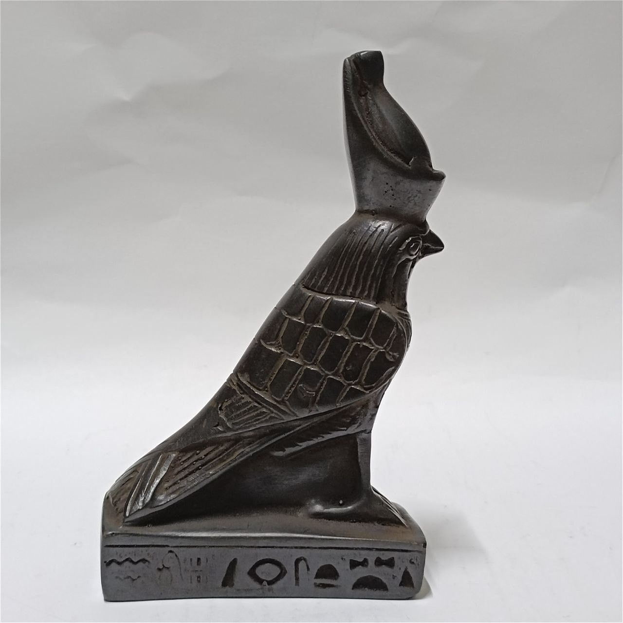 Other Egyptian Horus falcon statue hand-carved symbolic art piece Size ONE SIZE - 5 Thumbnail