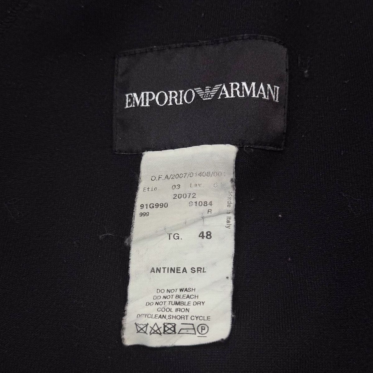 Emporio Armani EMPORIO ARMANI Knit Jacket Cardigan Size US M / EU 48-50 / 2 - 5 Thumbnail