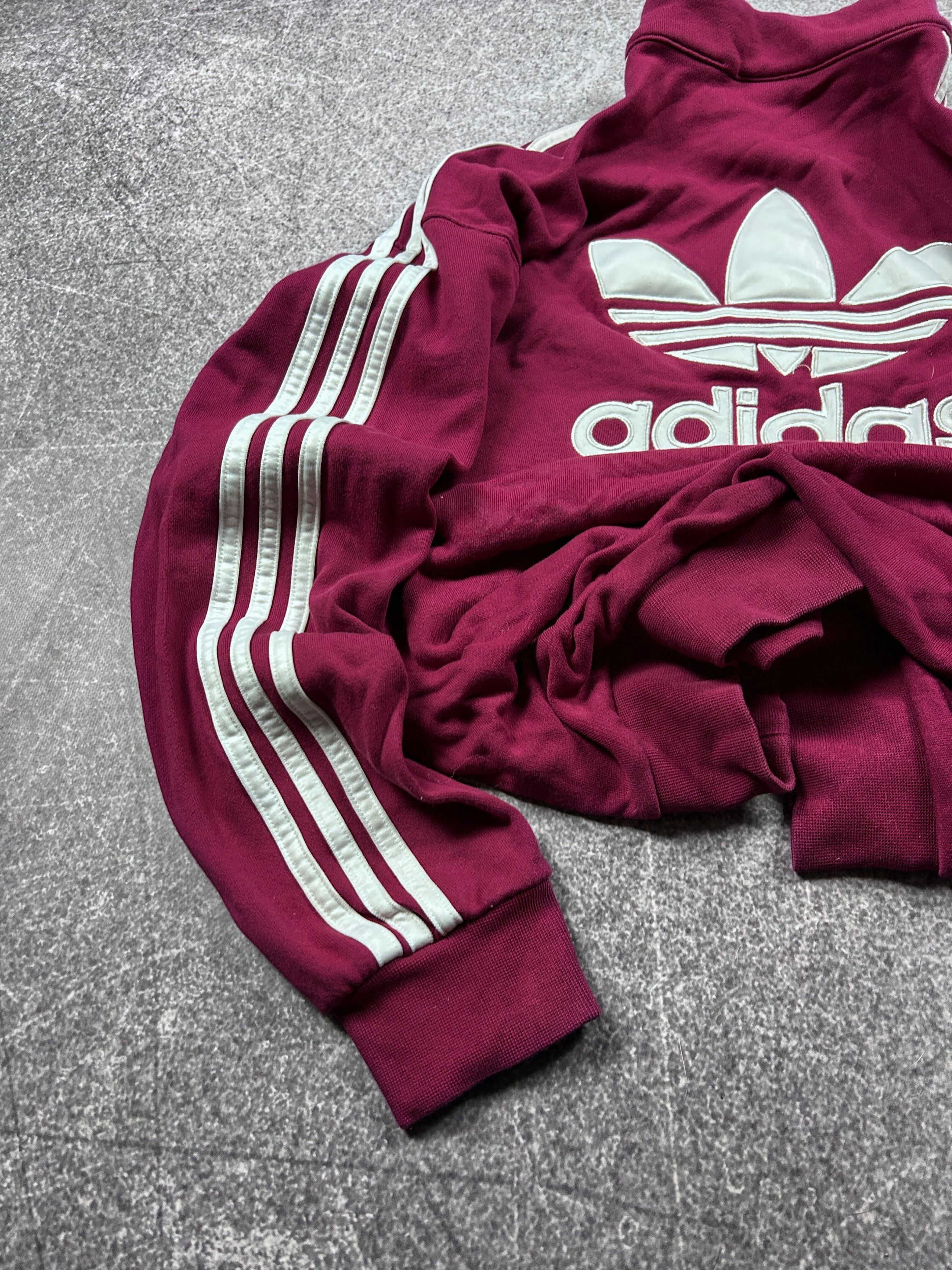 Adidas VTG Streetwear Balenciaga Style x Adidas Track Hoodie 90s Size US M / EU 48-50 / 2 - 3 Thumbnail