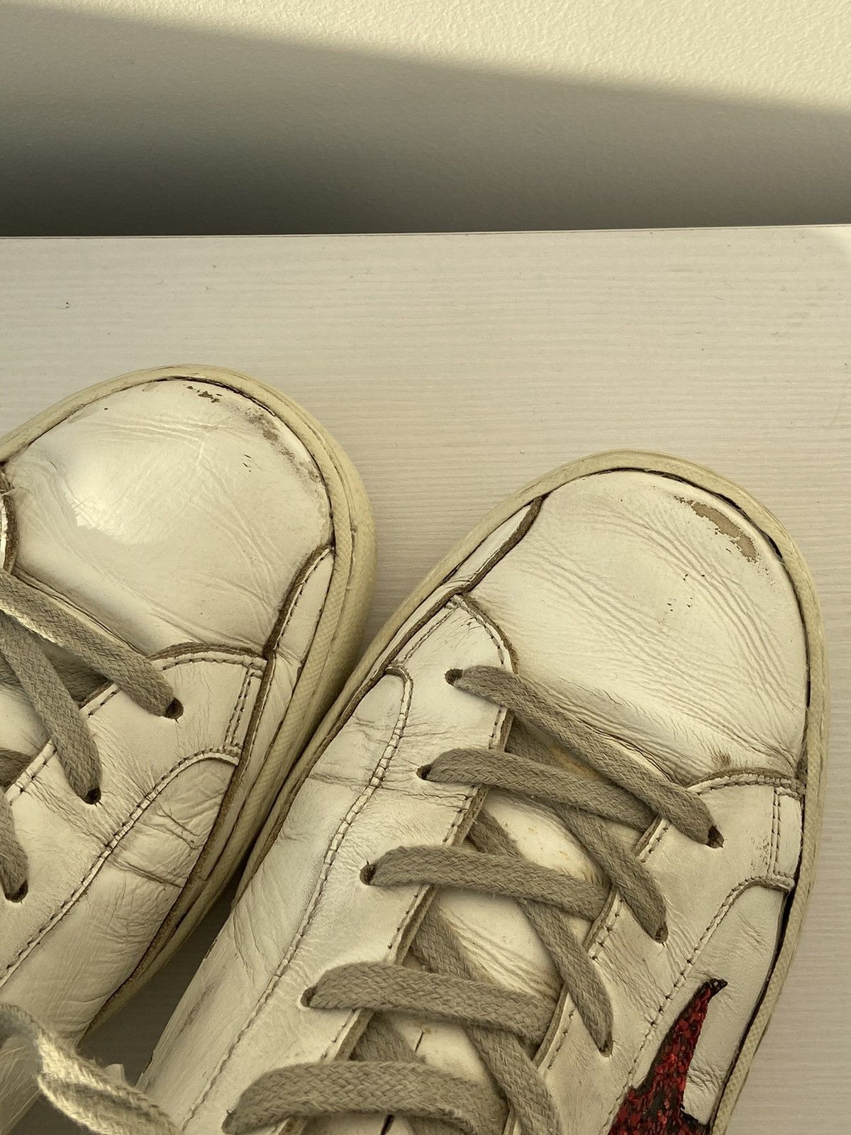 Golden Goose GOLDEN GOOSE DELUXE Superstar Vibram Classic Fade Sneakers Size US 9 / IT 39 - 9 Thumbnail