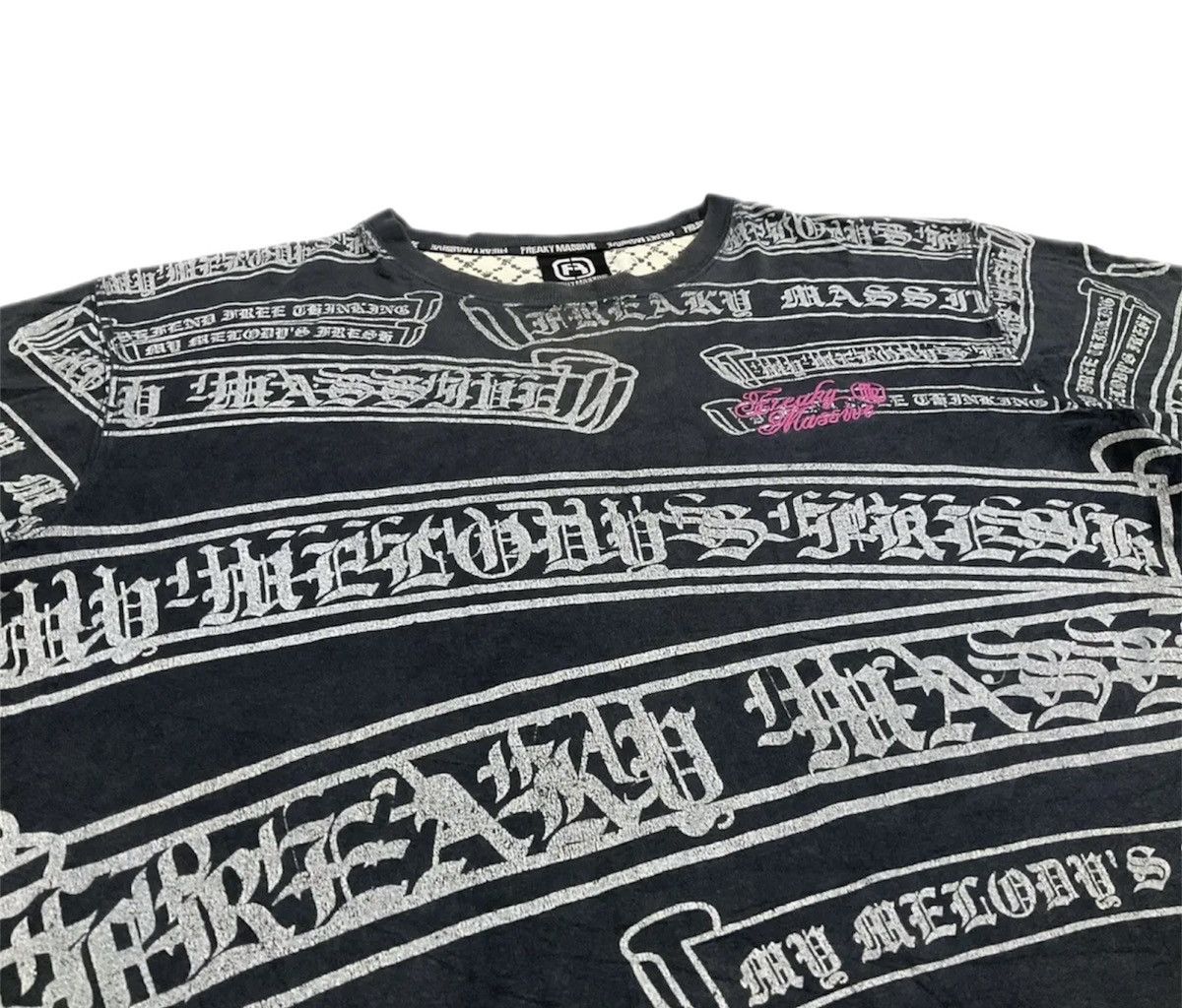 Japanese Brand × Rap Tees Freaky Massive Tshirt | Grailed