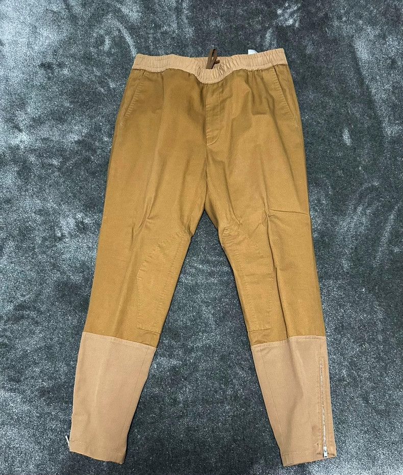 Gucci Gucci Men's Khaki Color Panel Joggers-dmc Size US 31 - 1 Thumbnail