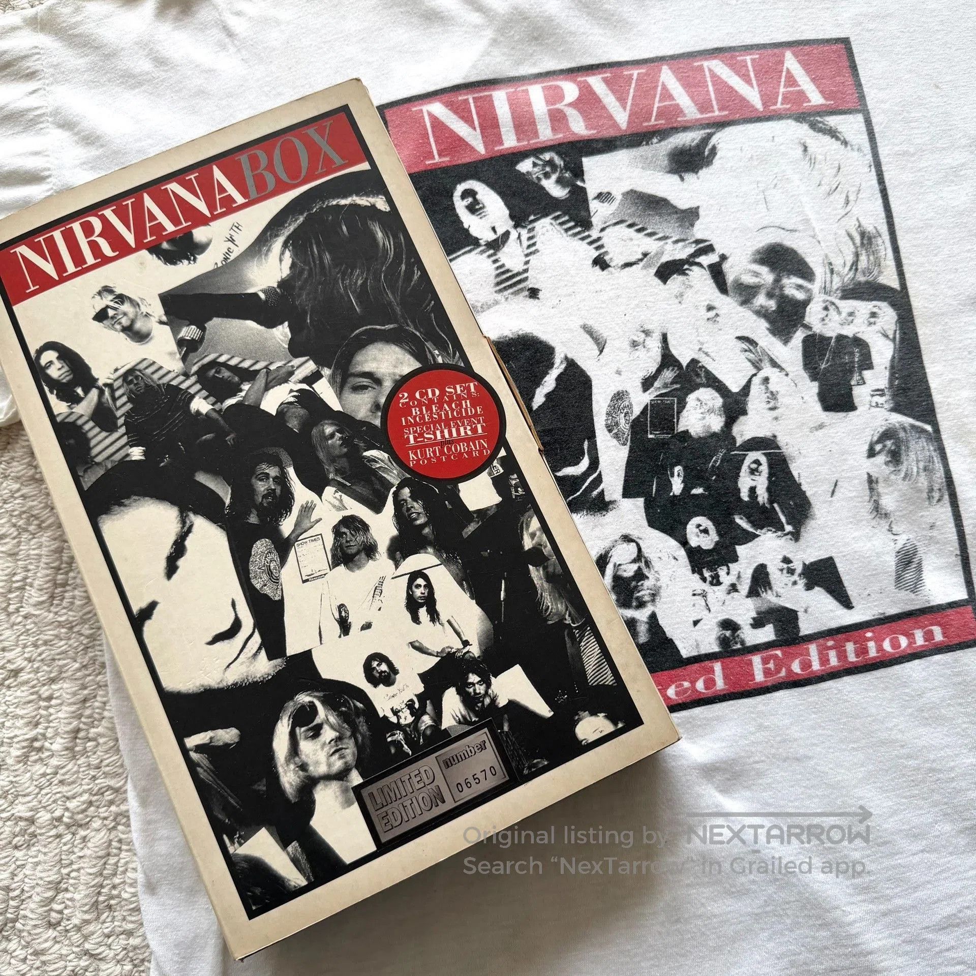 Vintage Vintage 90s Nirvana Helter Skelter Tee. Size US M / EU 48-50 / 2 - 4 Thumbnail