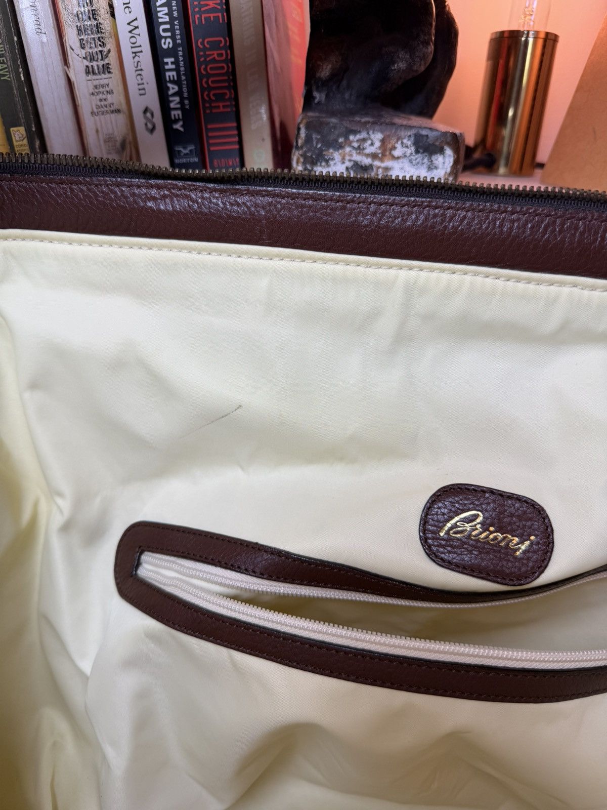 Brioni Brioni Leather Duffel Size ONE SIZE - 14 Thumbnail