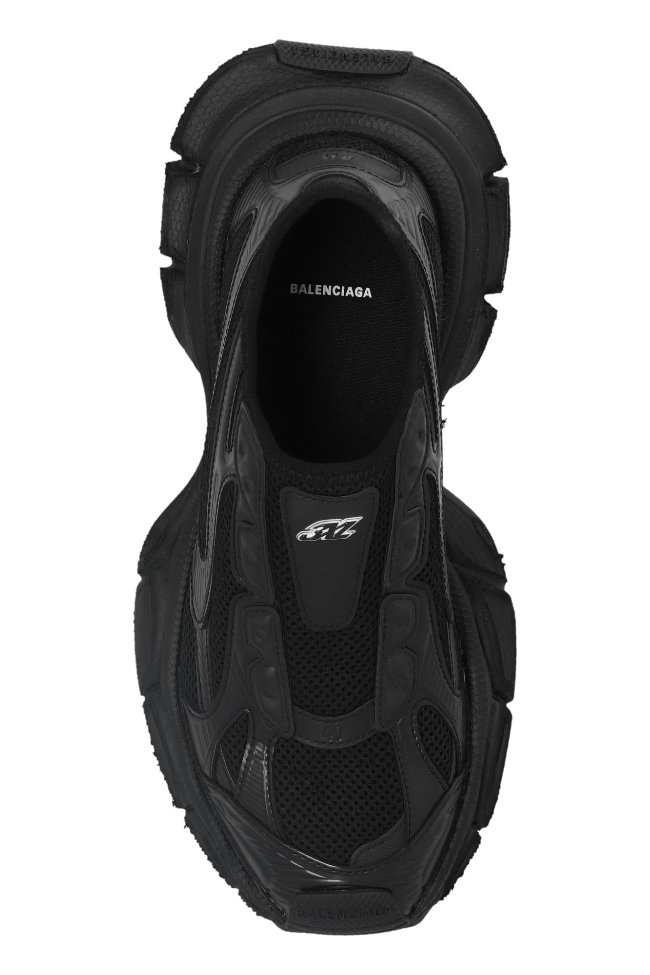 Balenciaga o1bcso1str0126 3XL Slip On Sneakers in Black Size US 7 / IT 37 - 4 Thumbnail