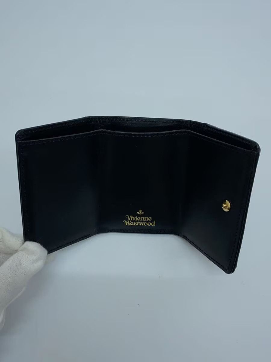 Vivienne Westwood Vivienne Westwood M3Jer Lthr Tri-Fold Wallet Black Size ONE SIZE - 4 Thumbnail