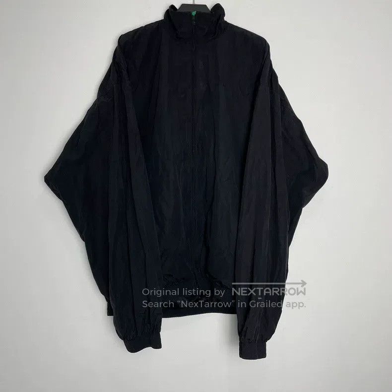 Balenciaga Balenciaga Lettering Print High Collar Zipper Long Sleeve Size US S / EU 44-46 / 1 - 1 Thumbnail