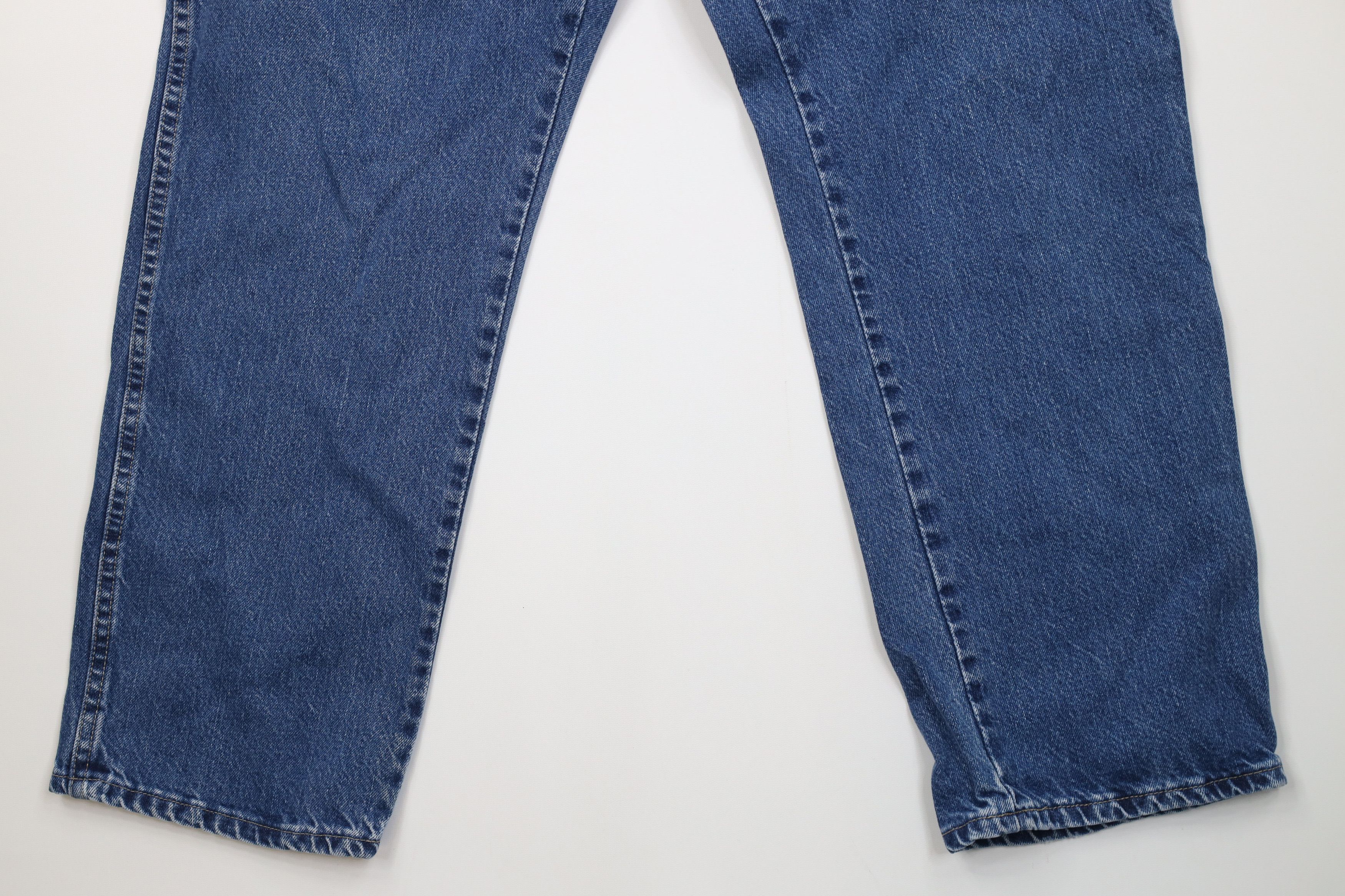 Dickies Vintage Y2K Dickies Wide Leg Denim Jeans Blue Workwear Size US 36 / EU 52 - 4 Thumbnail