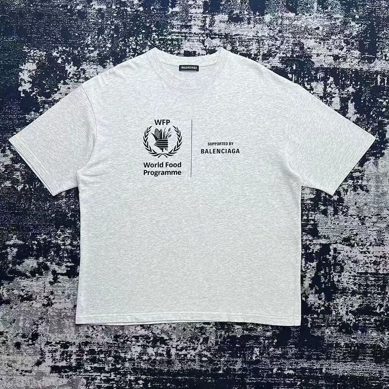 Balenciaga Logo Printed Short Sleeve Tee