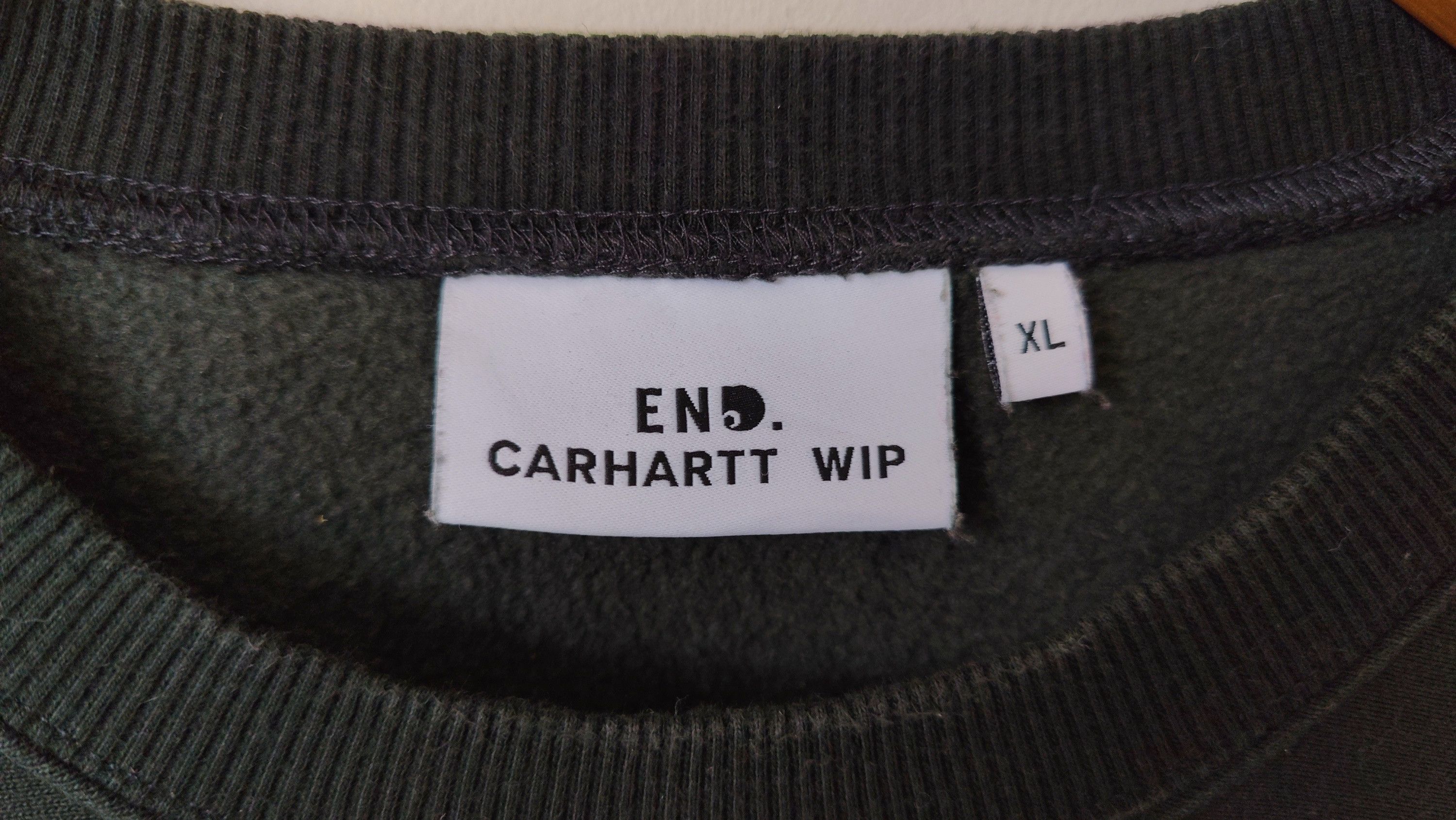 Carhartt × Carhartt Wip × END. Carhartt WIP x END Clothing Khaki American Sweatshirt Size US XL / EU 56 / 4 - 5 Thumbnail