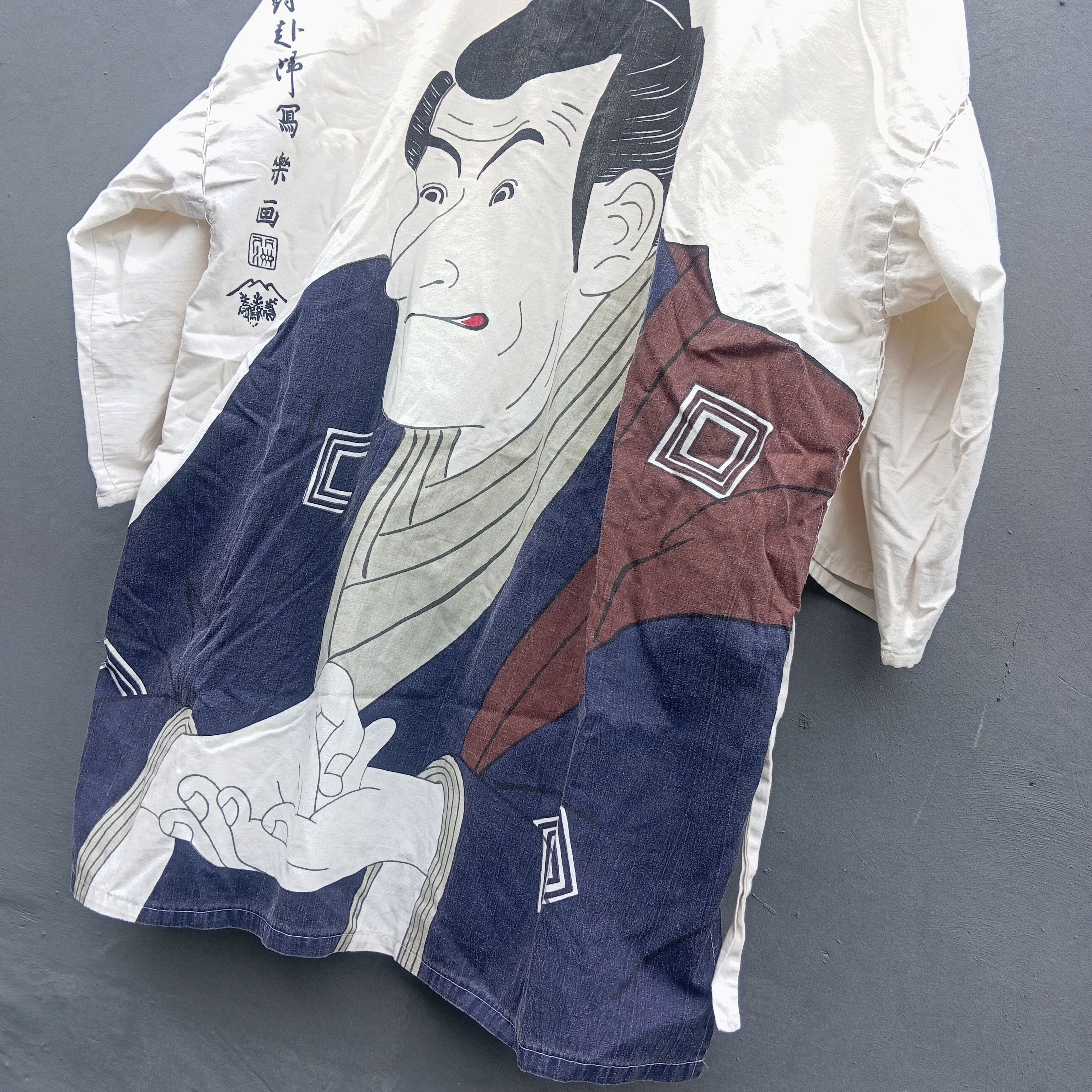 Japanese Brand Vintage kimono shirts Size US XL / EU 56 / 4 - 3 Thumbnail