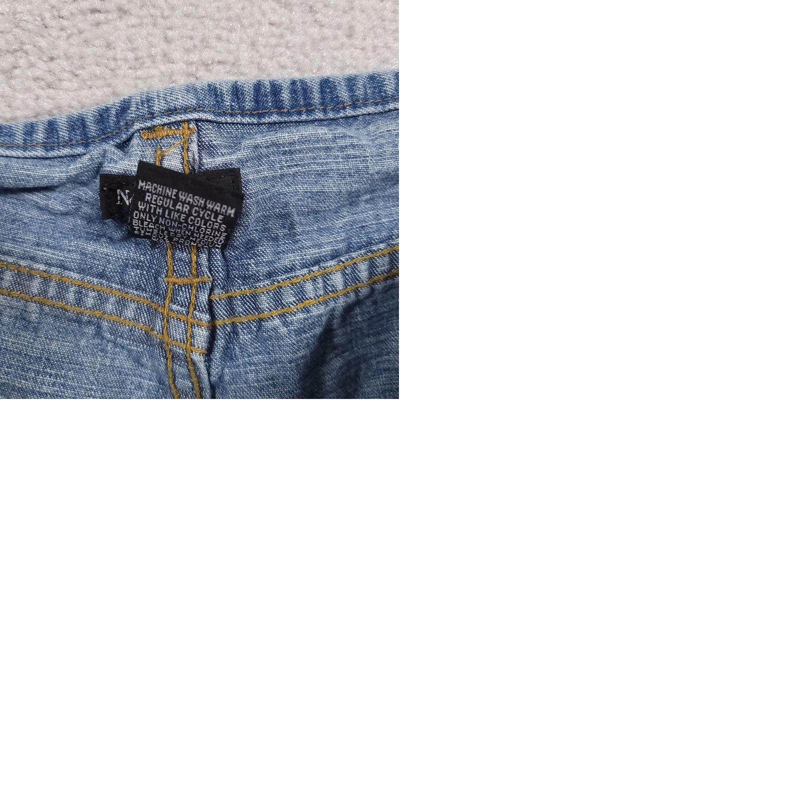 Vintage VINTAGE 90s Jeans Women's 20W Capri Denim NorthCrest Button Fly High Rise Relaxed Size 42" / US 20 - 10 Thumbnail